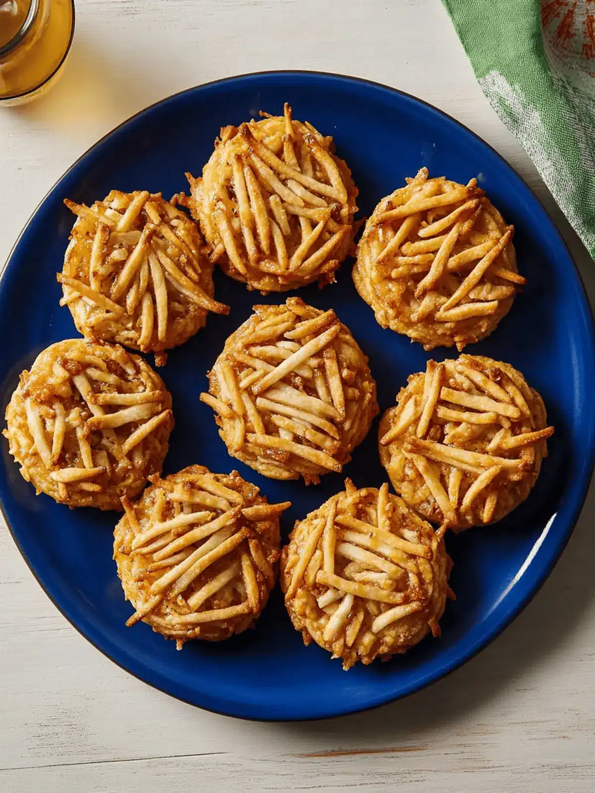 Sweet and Salty Latke Cookies with Apple Caramel Drizzle 3 Latke Cookies