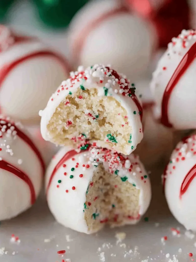 Little Debbie Christmas Tree Cake Truffles