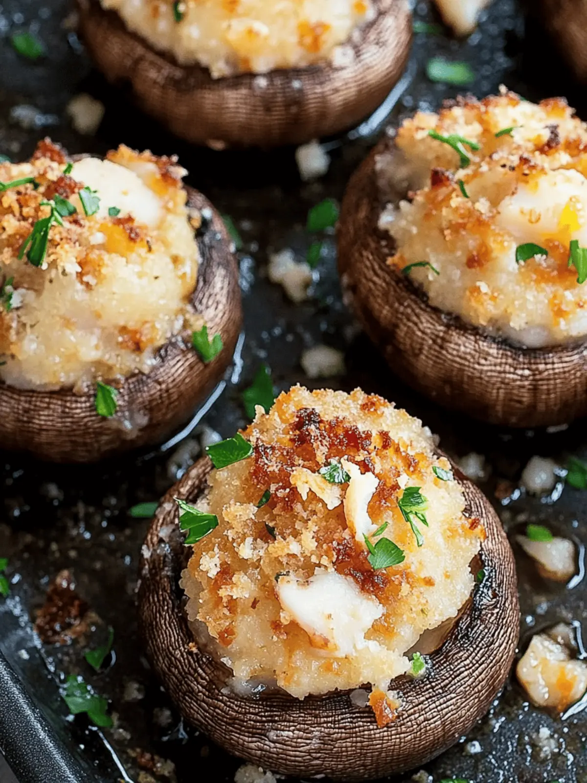 Irresistible Crab Stuffed Mushrooms Your Guests Will Love 3 Crab Stuffed Mushrooms