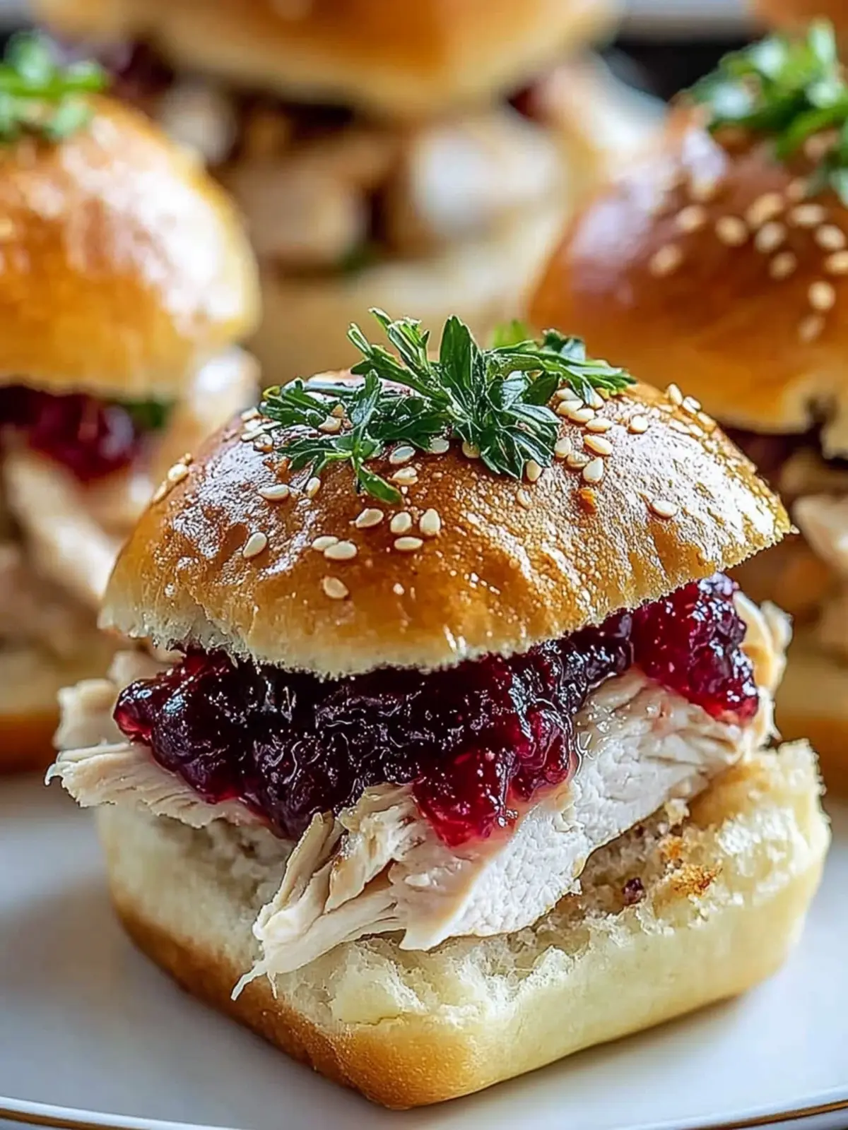 Thanksgiving Leftover Turkey Cranberry Sliders You’ll Love 4 Thanksgiving Leftover Turkey Cranberry Sliders