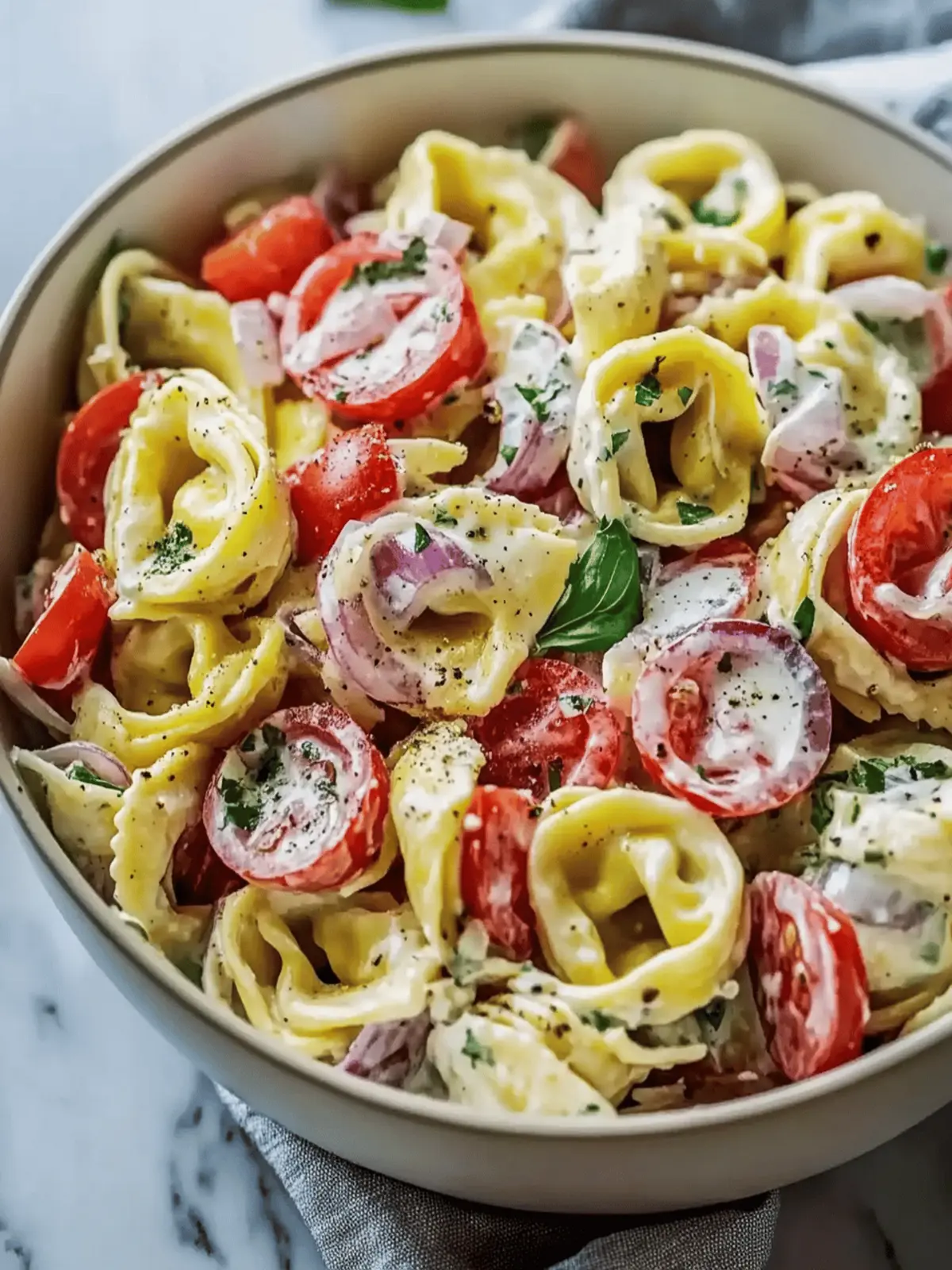 Fresh Grinder Tortellini Salad: A Zesty Summer Delight 5 Fresh Grinder Tortellini Salad