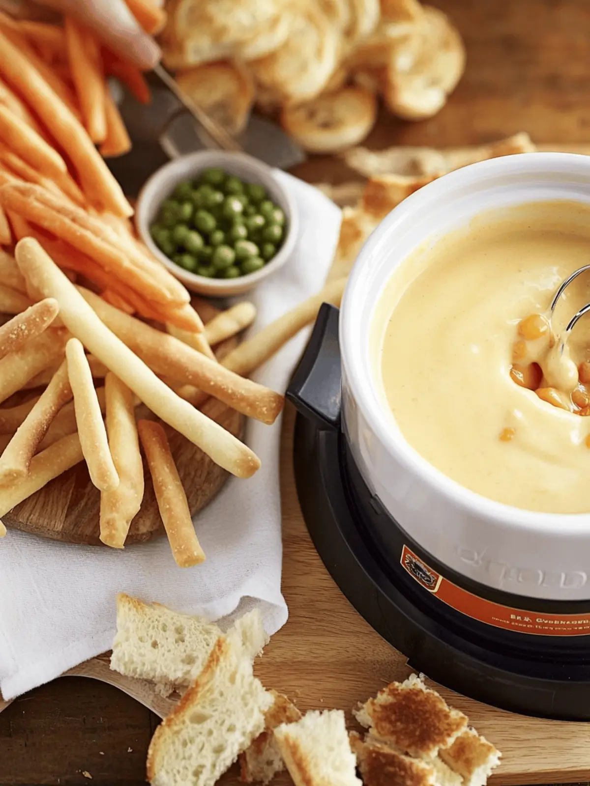 Beer & Cheddar Fondue