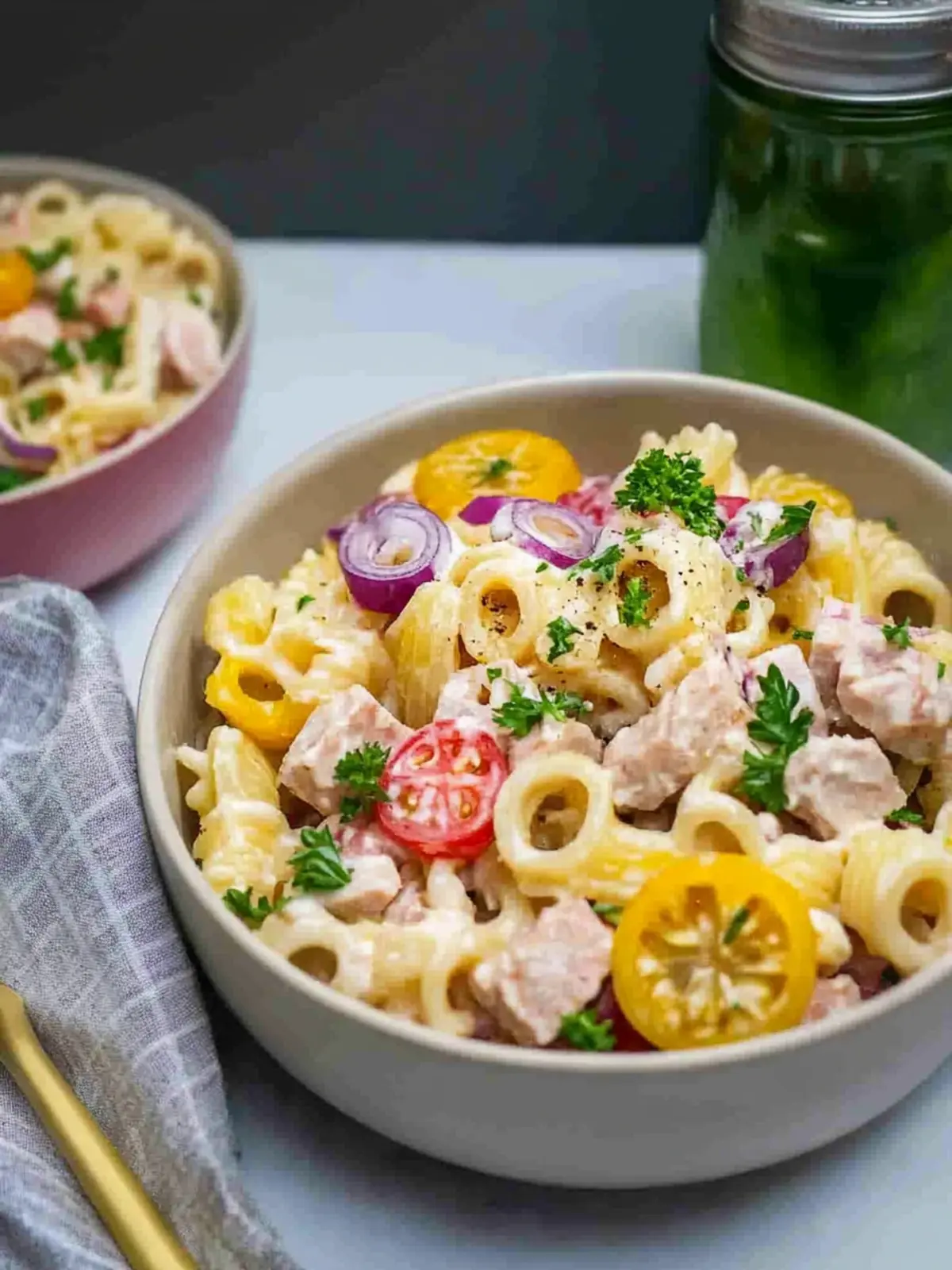 Greek Yogurt Tuna Pasta Salad: Your Ultimate Healthy Meal Prep 5 Greek Yogurt Tuna Pasta Salad
