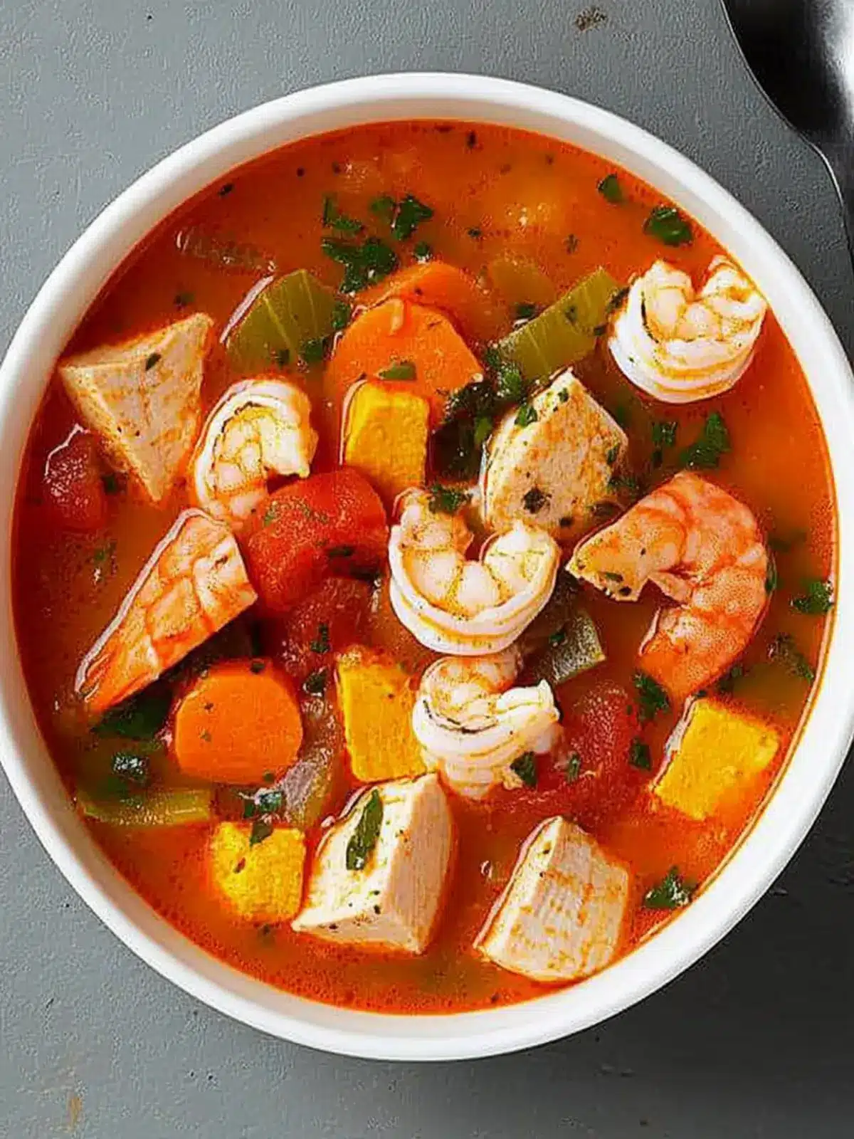 Savory Seafood Soup: Quick, Healthy One-Pot Delight 2 Seafood Soup