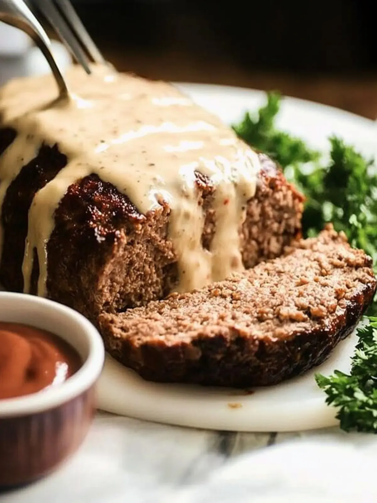 Swedish Meatball Meatloaf