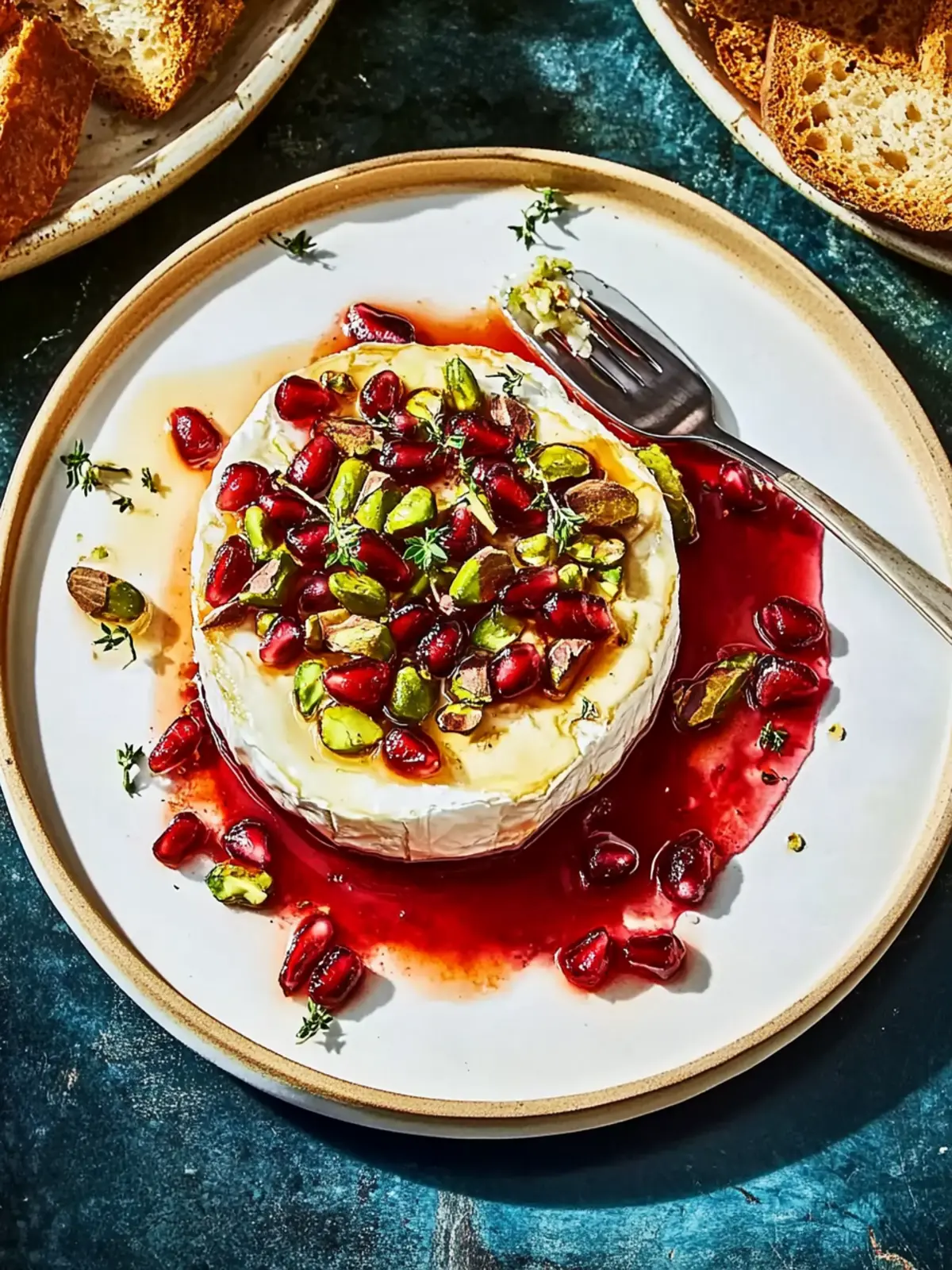 Baked Brie With Pomegranate And Pistachios Bliss for Any Occasion 4 Baked Brie With Pomegranate And Pistachios