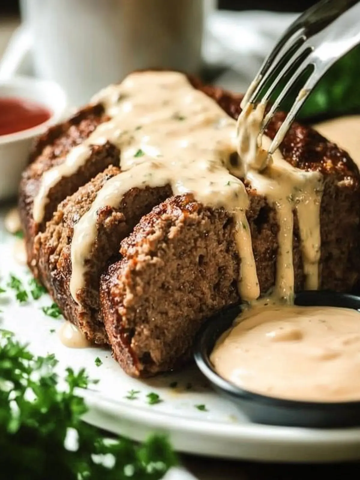 Swedish Meatball Meatloaf