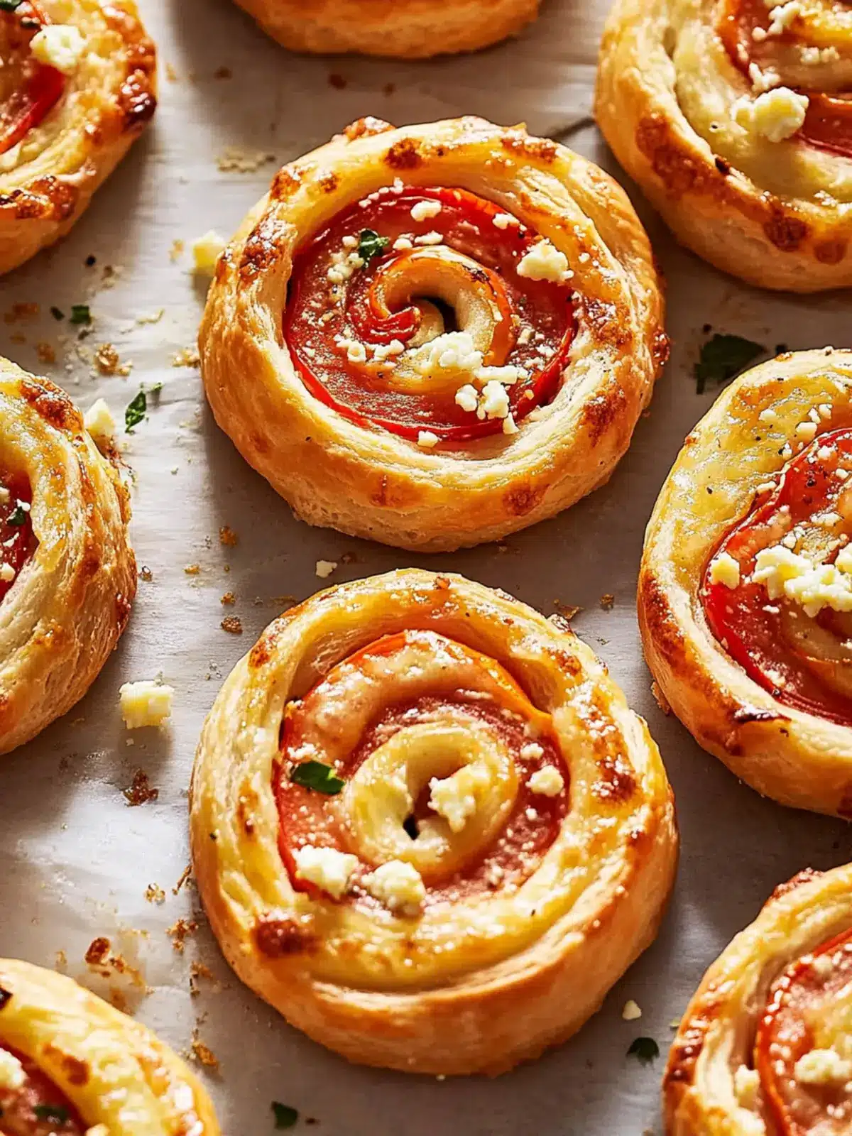 Tomato Feta Pinwheels: Easy Appetizer That Wows Every Time 5 Tomato Feta Pinwheels