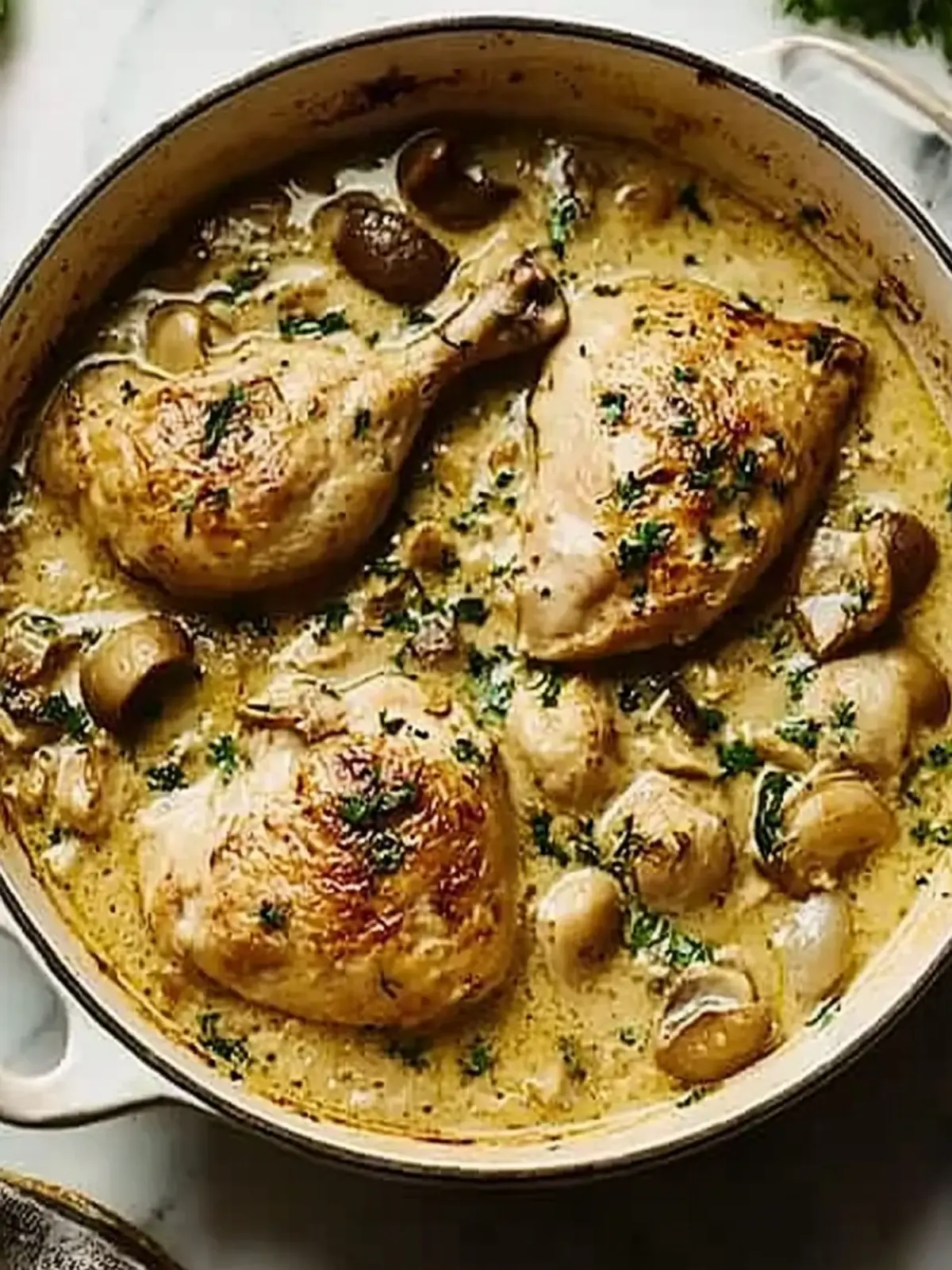 Creamy Chicken Fricassee That Will Warm Your Heart 3 Chicken fricassee