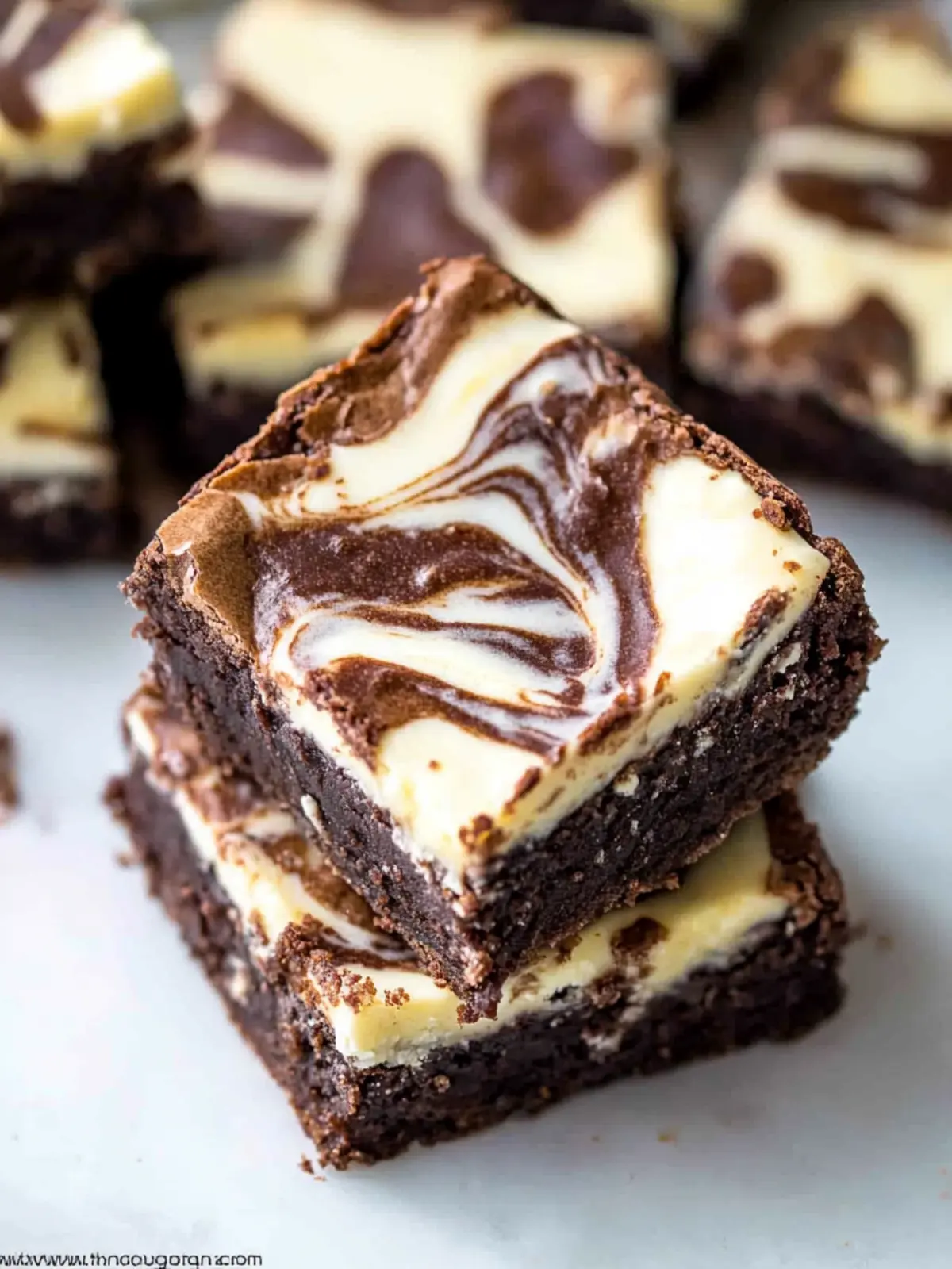 Decadent Cream Cheese Brownies You Can Make Today! 4 Cream Cheese Brownies