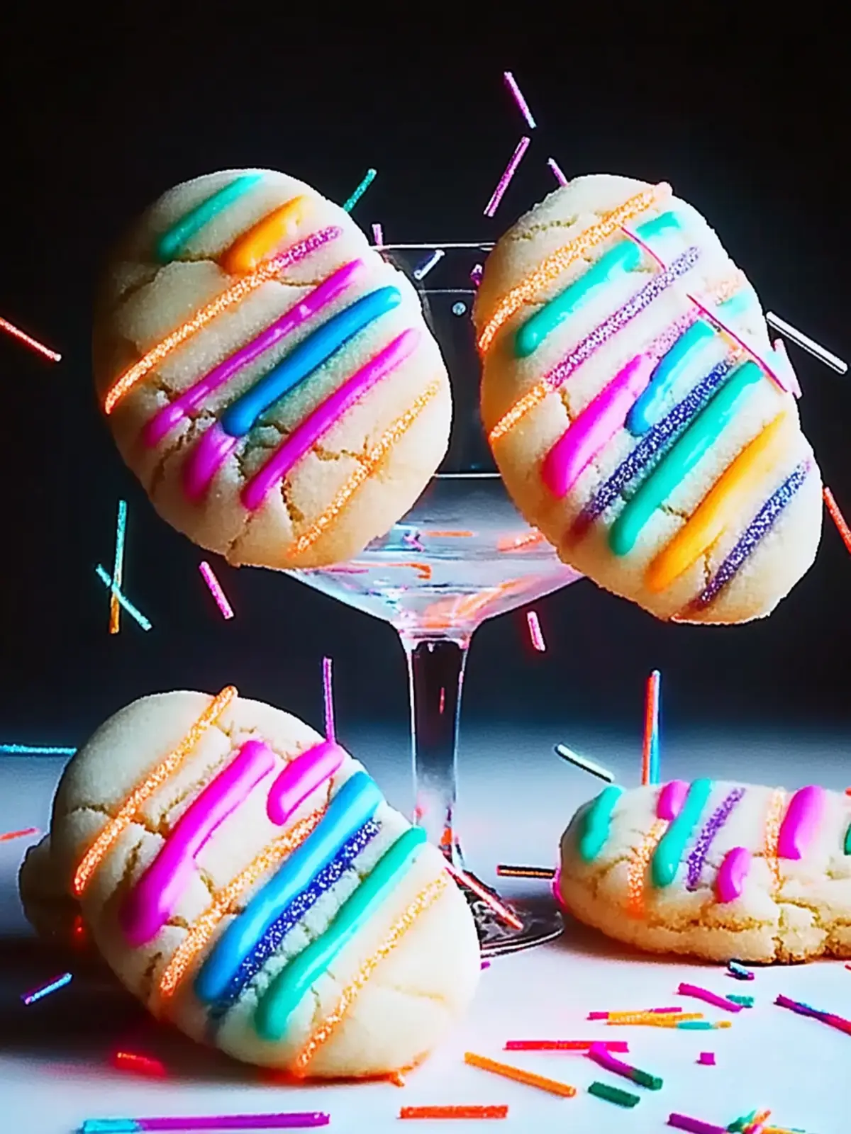 Striped Sugar Cookies: Colorful Treats to Brighten Your Day 4 Striped Sugar Cookies