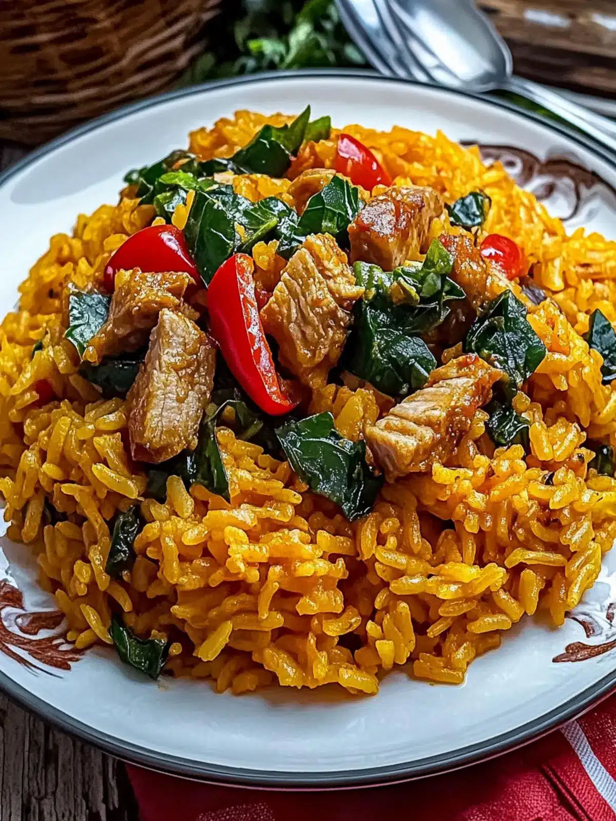 Island Jollof Rice – Quick Tropical Comfort You’ll Love 3 Island Jollof Rice