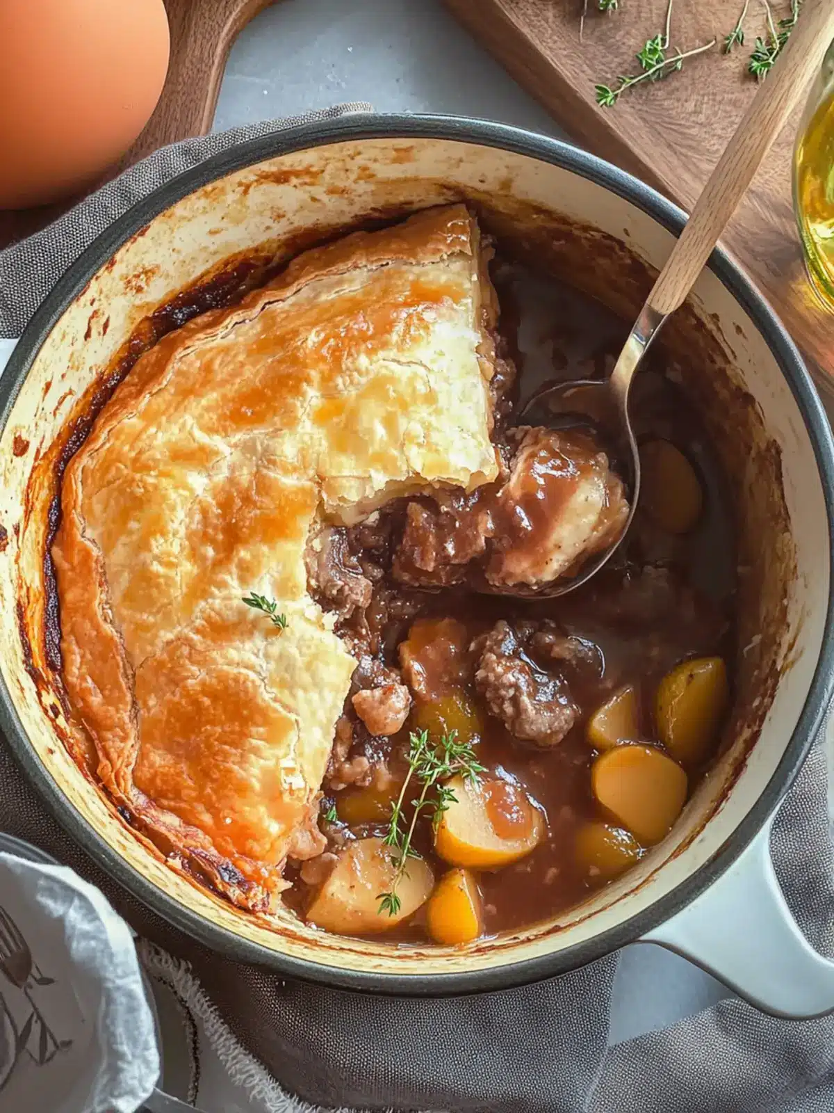 Irresistible Savory Beef Wellington Pot Pie for Cozy Nights 2 Savory Beef Wellington Pot Pie