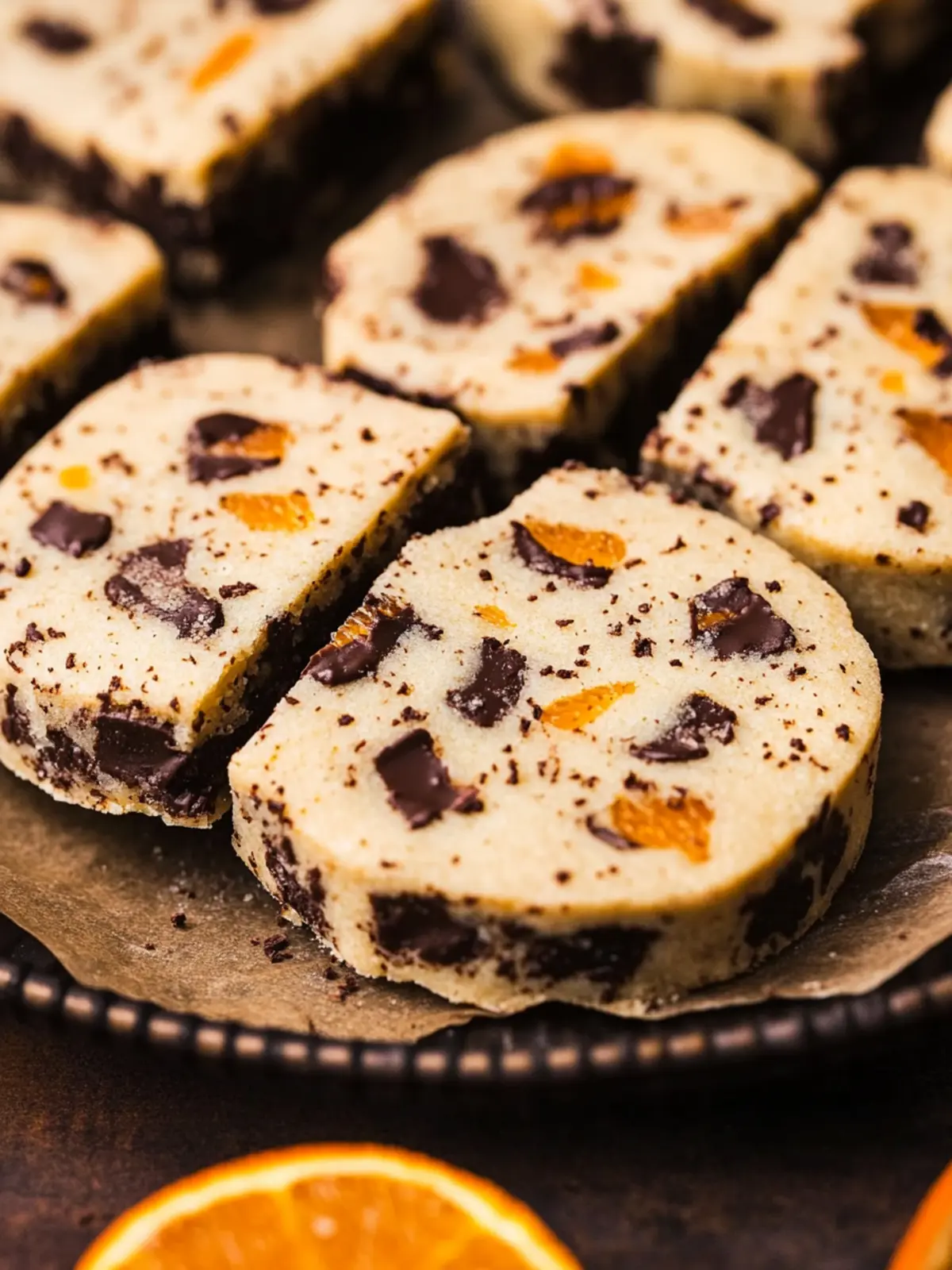 Sweet Chocolate Orange Shortbread Cookies That Melt in Your Mouth 4 Chocolate Orange Shortbread Cookies