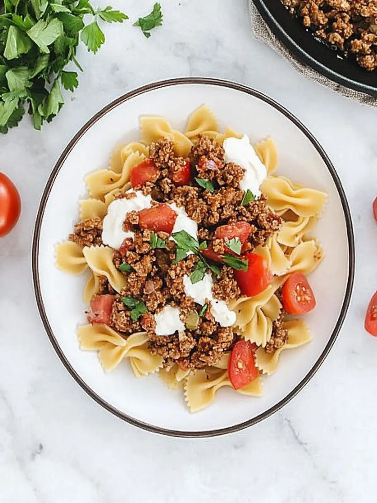 Delicious Turkish Pasta with Creamy Yogurt Sauce You’ll Love 3 Turkish Pasta