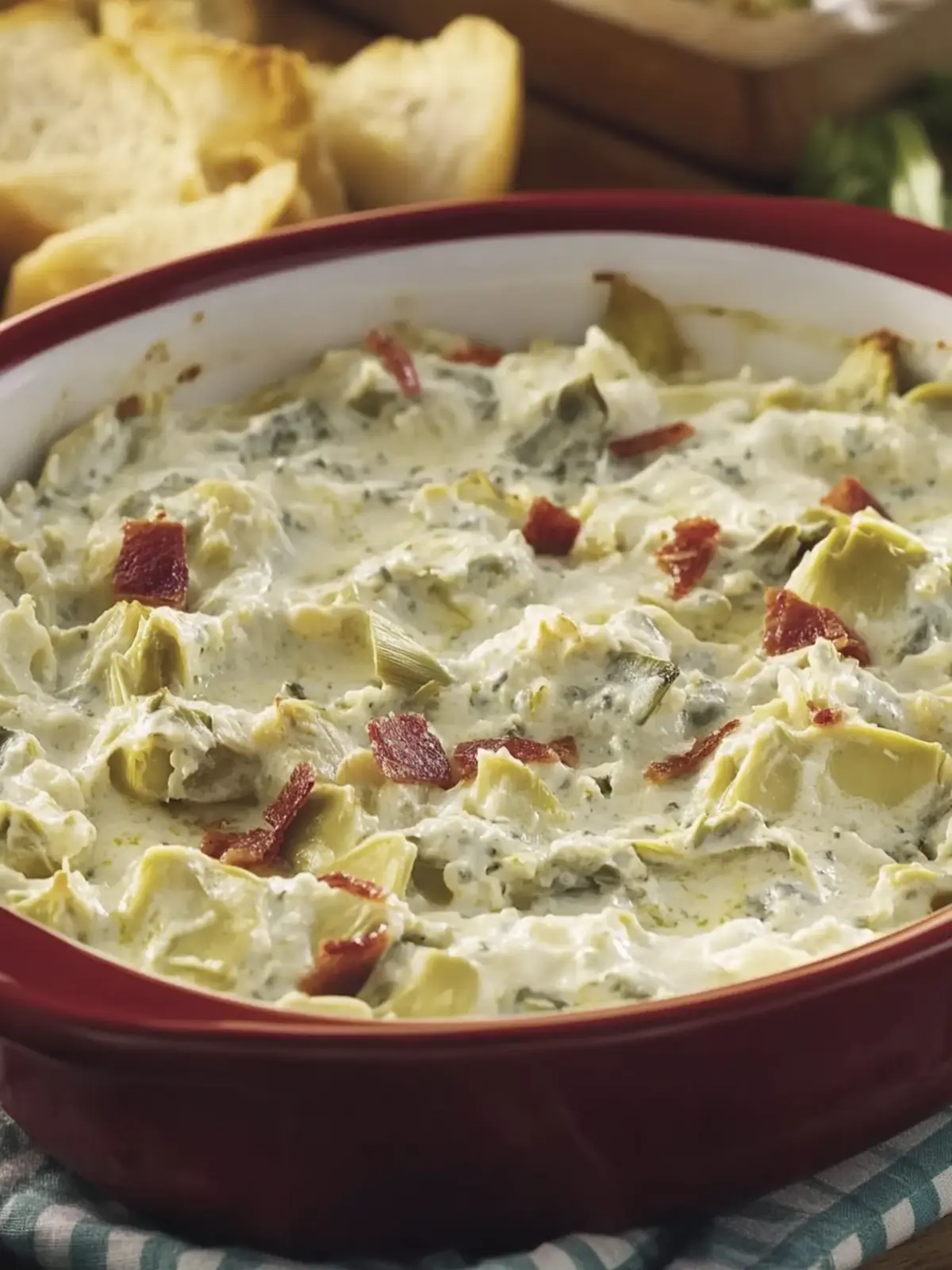 Decadent Gorgonzola-Artichoke Dip for Effortless Entertaining 4 Gorgonzola-Artichoke Dip