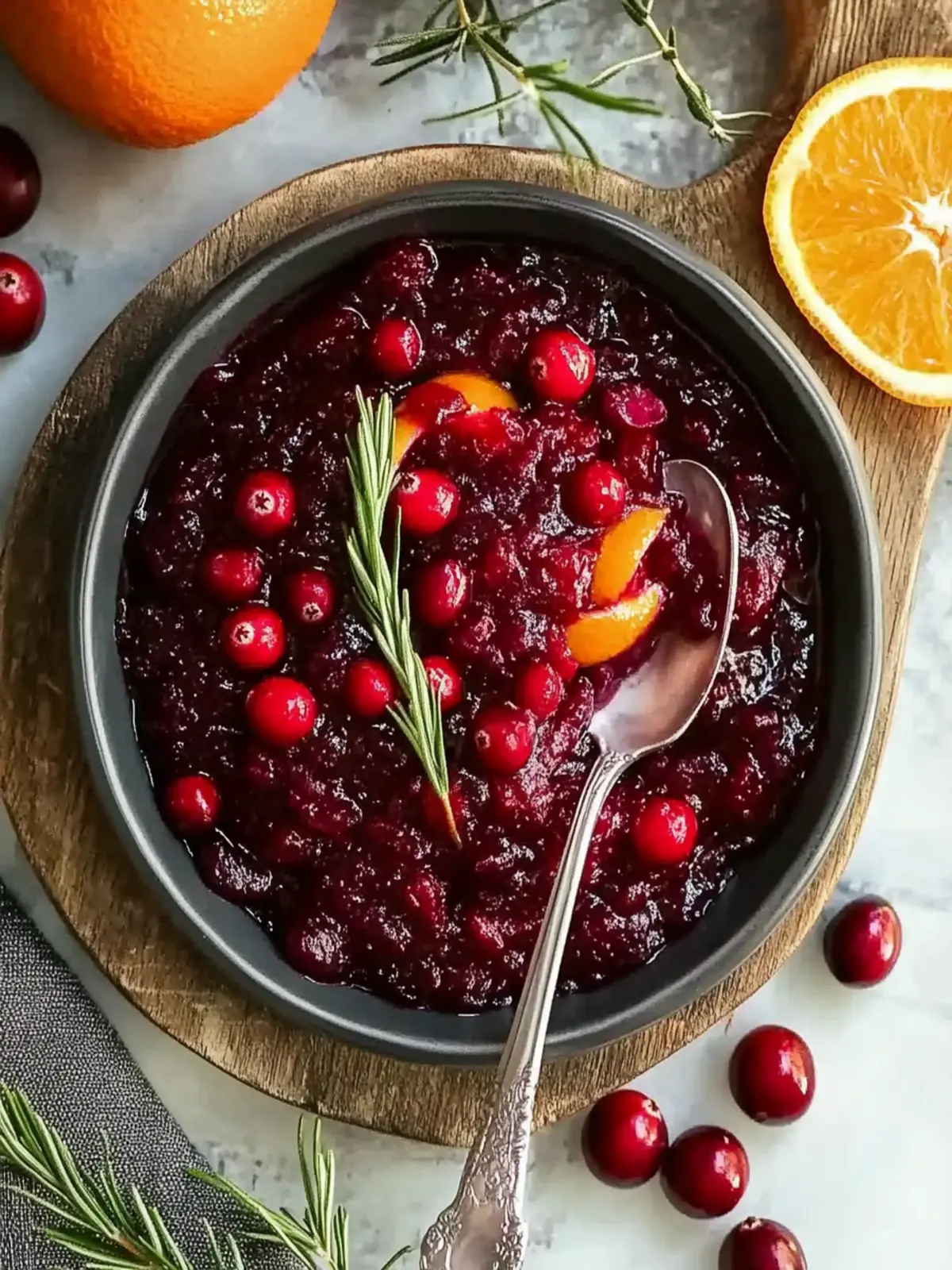 Tangy Cranberry Orange Sauce Made Easy in Just 20 Minutes 3 Cranberry Orange Sauce