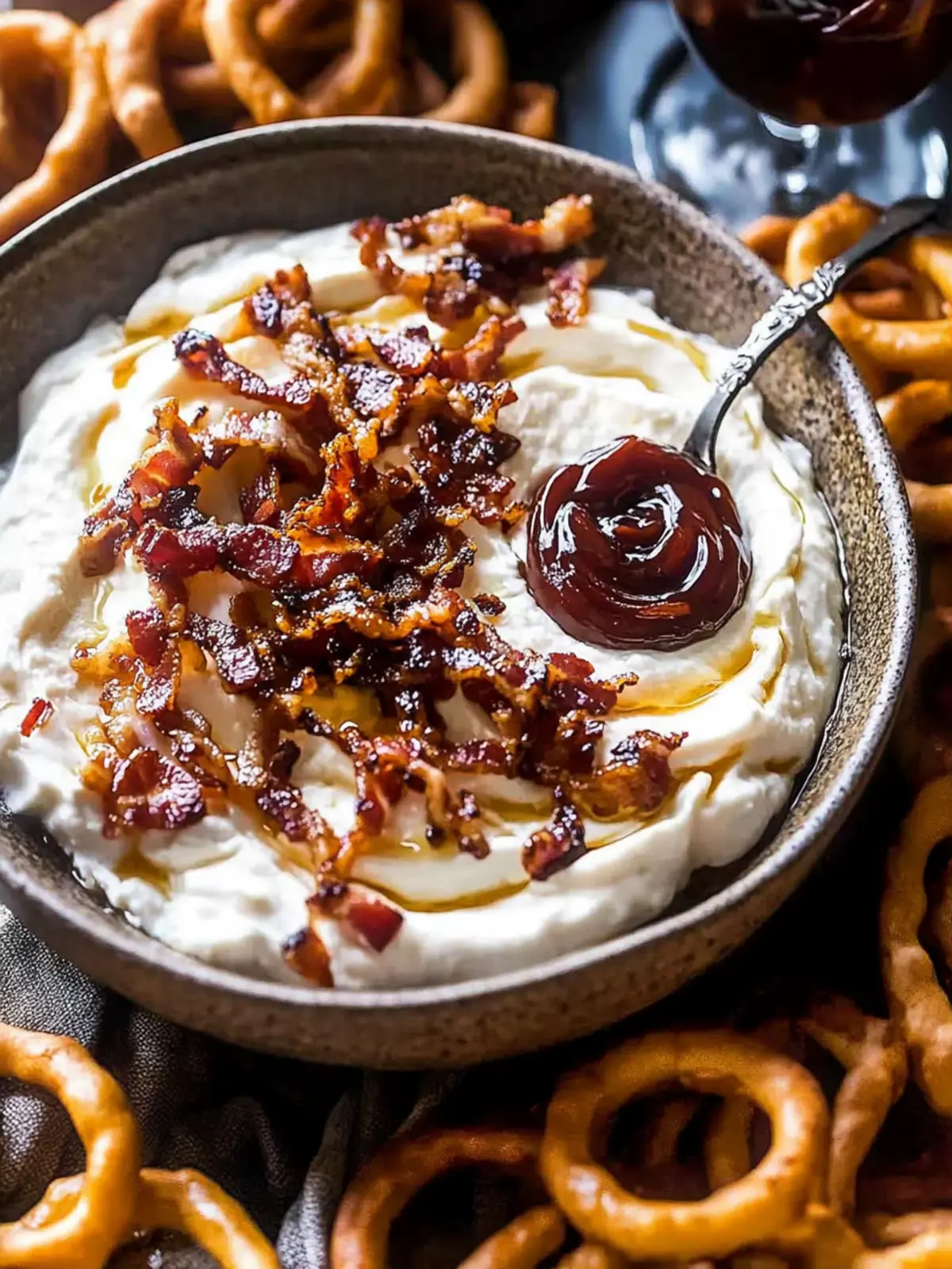 Whipped Goat Cheese Candied Bacon Dip That Wows Every Time 5 Whipped Goat Cheese Candied Bacon Dip