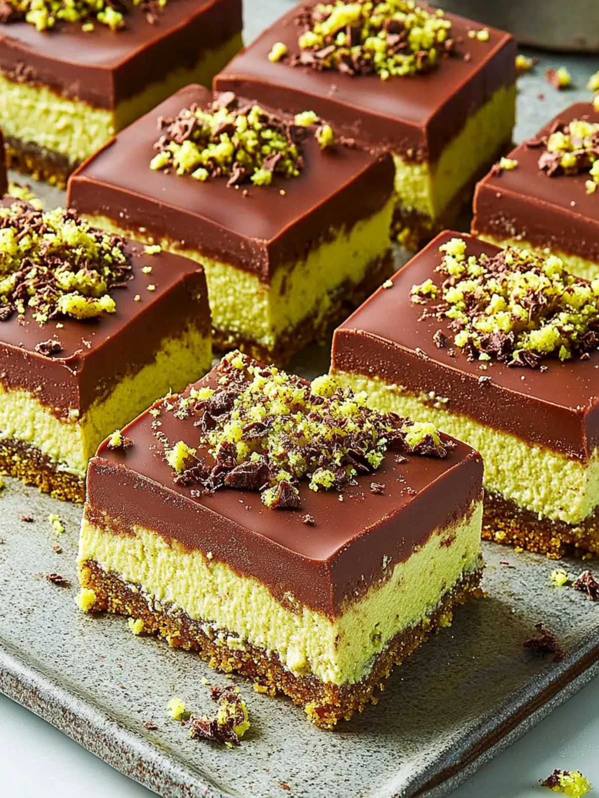 Dubai Chocolate Cheesecake Bars: A Decadent Delight Awaiting You 4 Dubai Chocolate Cheesecake Bars