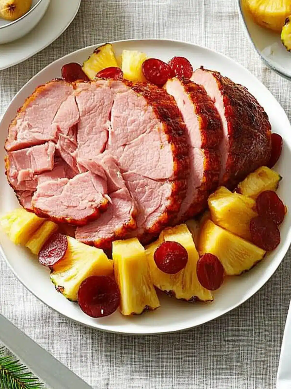 Irresistible Baked Ham with Pineapple for Holiday Feasts 5 Baked Ham with Pineapple