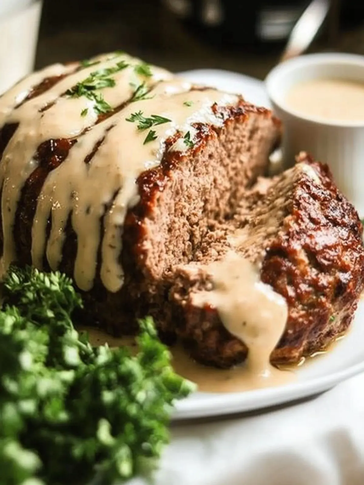 Swedish Meatball Meatloaf