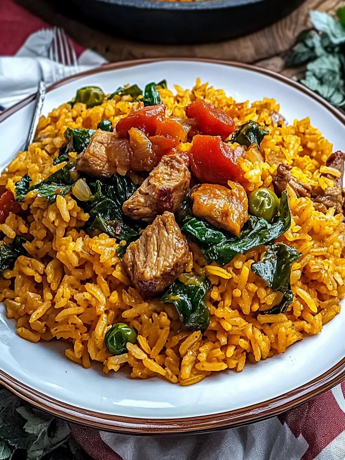Island Jollof Rice – Quick Tropical Comfort You’ll Love 5 Island Jollof Rice