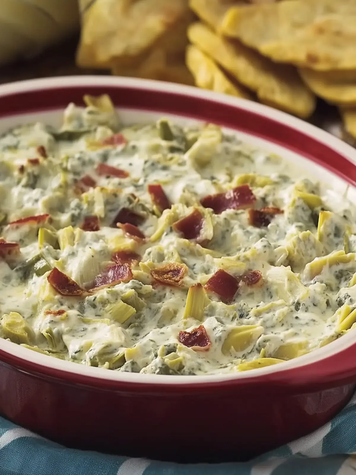 Decadent Gorgonzola-Artichoke Dip for Effortless Entertaining 3 Gorgonzola-Artichoke Dip