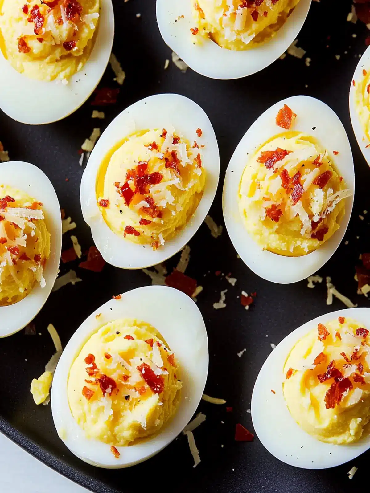 Carbonara Deviled Eggs: Your New Favorite Party Treat 2 Carbonara Deviled Eggs
