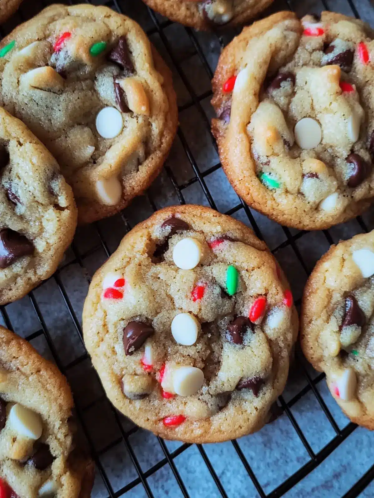 Irresistible Christmas Chocolate Chip Cookies with a Festive Twist 4 Christmas Chocolate Chip Cookies