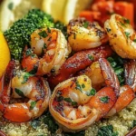 Garlic Shrimp & Quinoa Bowl for a Flavor-Packed Morning Boost 5 Garlic Shrimp & Quinoa Bowl