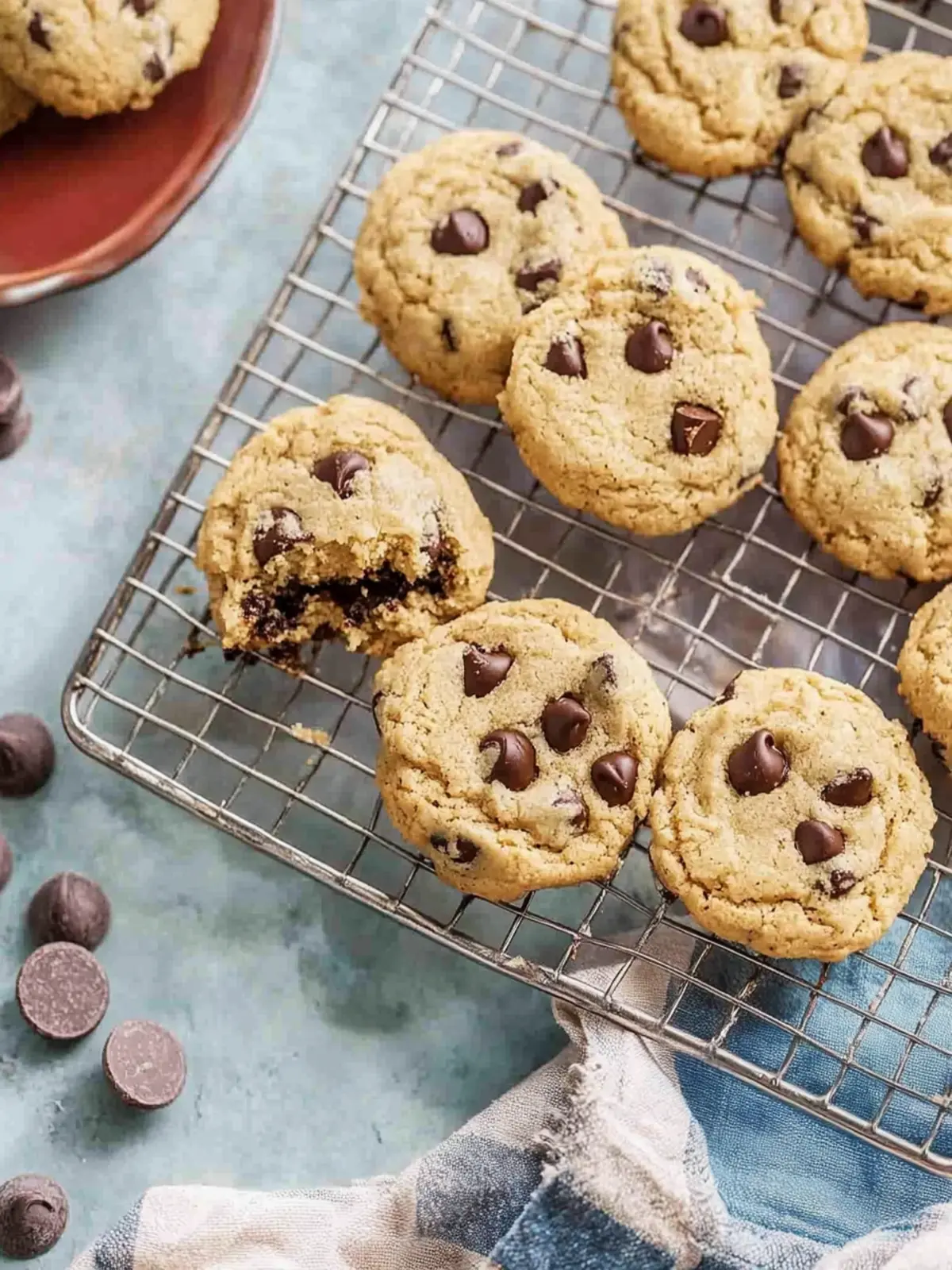 Irresistible Tahini Chocolate Chip Cookies for Guilt-Free Indulgence 3 Tahini Chocolate Chip Cookies