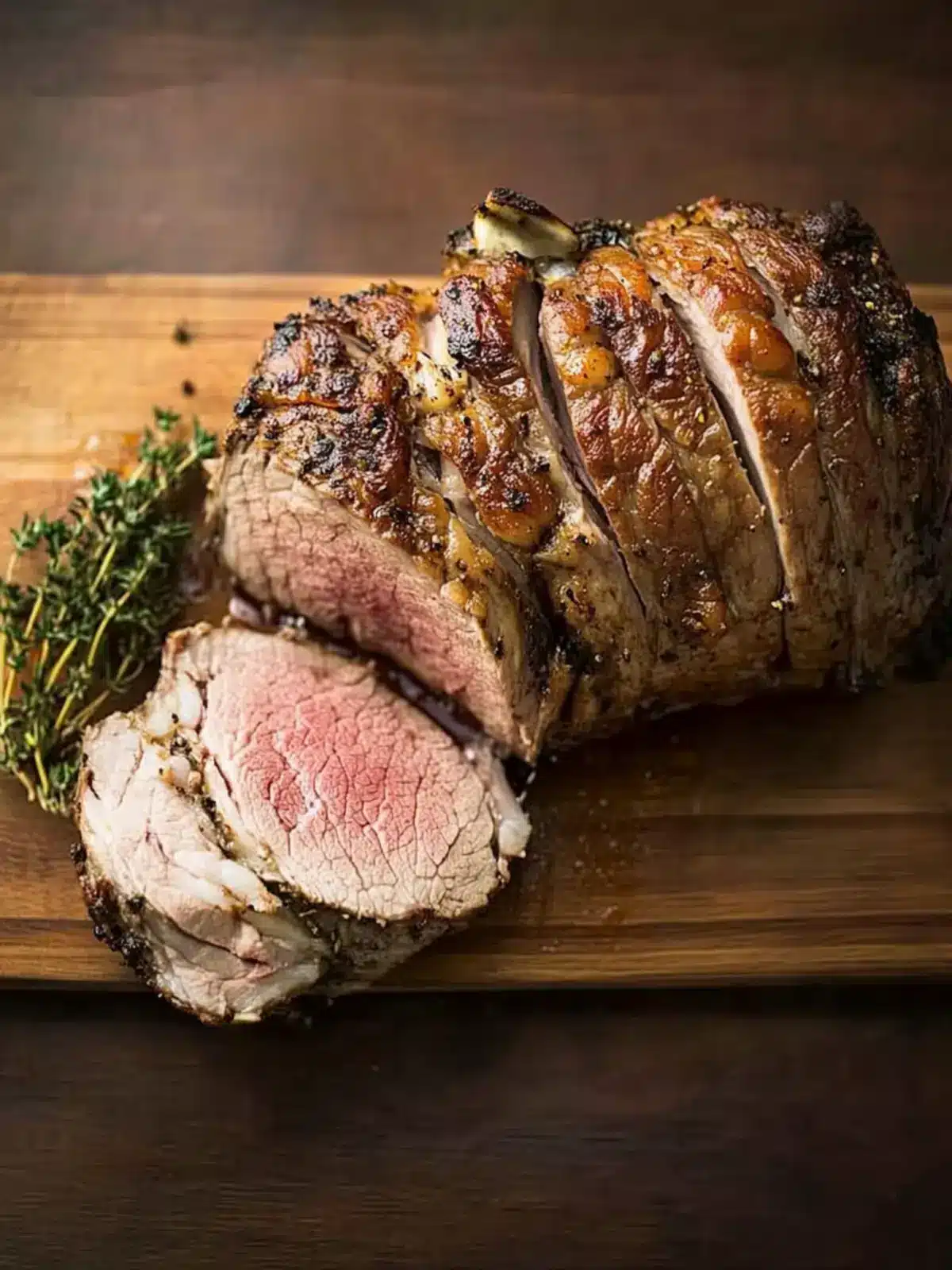 Savory Roast Leg of Lamb with Zesty Herb Marinade 5 Roast Leg of Lamb