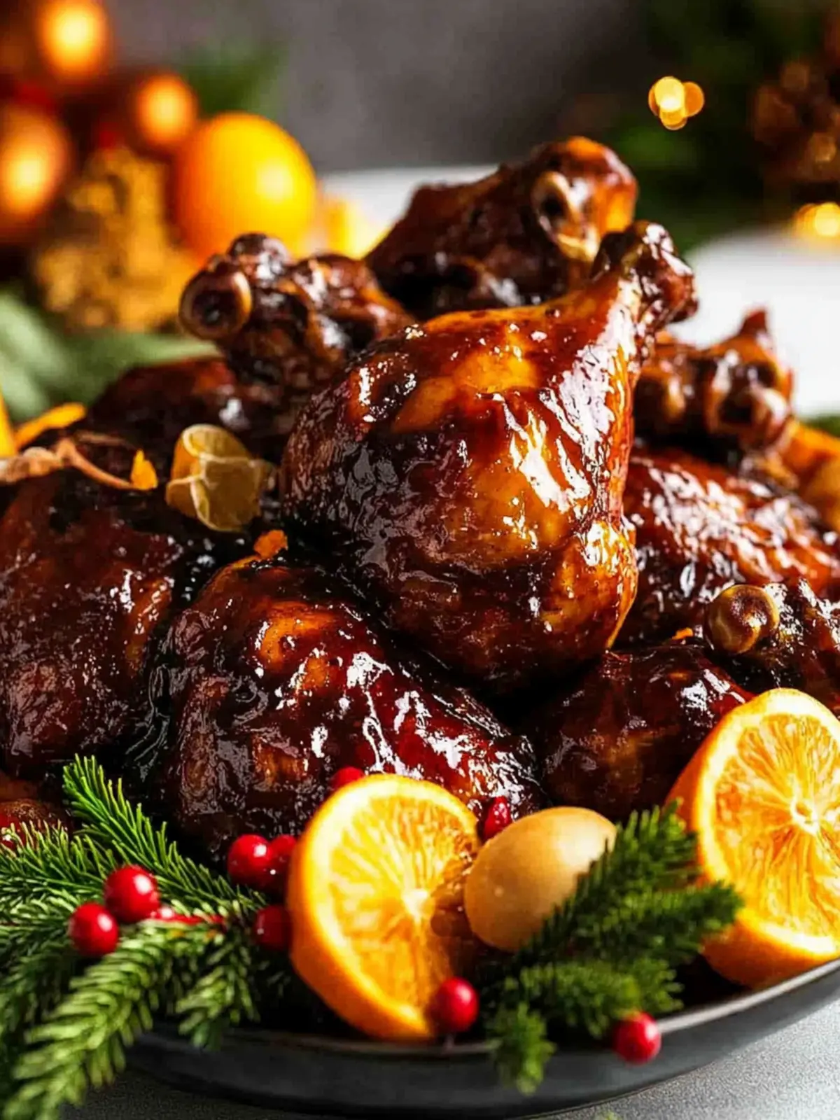 Sticky Glazed Christmas Chicken That Will Wow Your Guests 4 Sticky Glazed Christmas Chicken