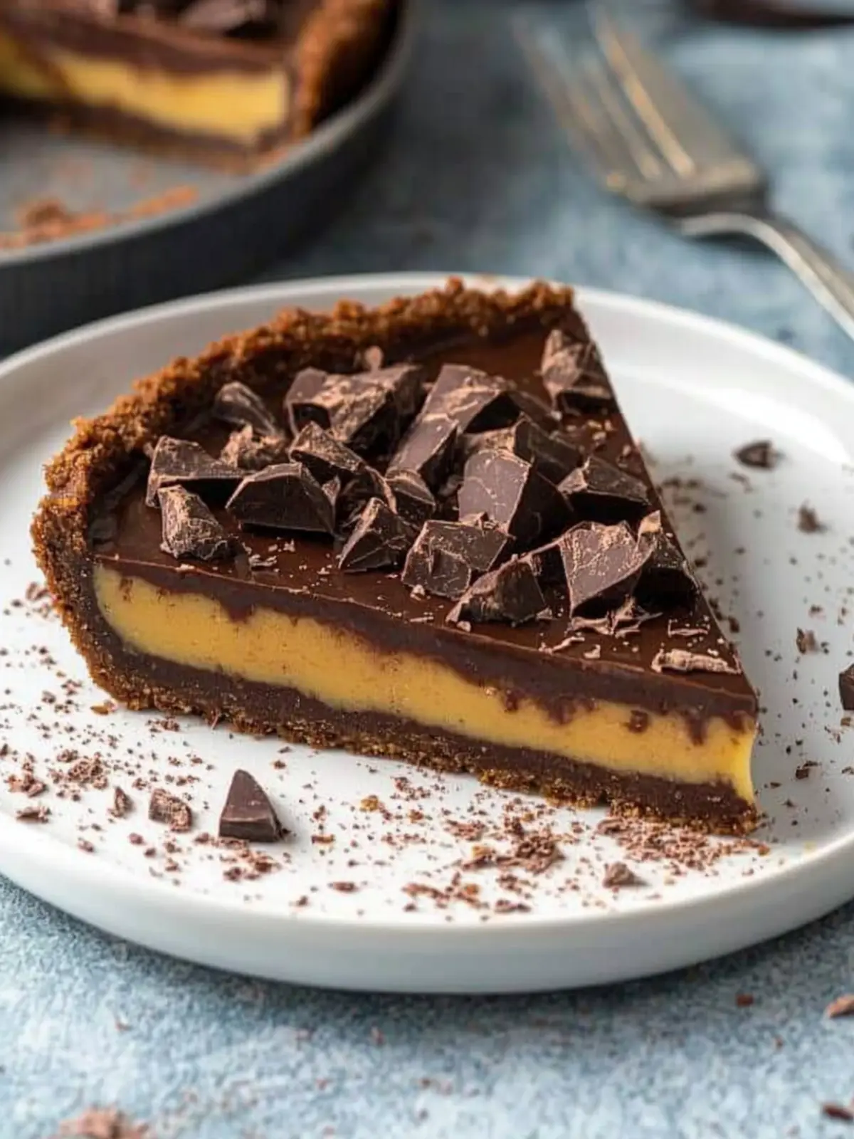 Decadent Vegan Chocolate Tart No-Bake Delight in 20 Minutes 4 Vegan Chocolate Tart (No-Bake)