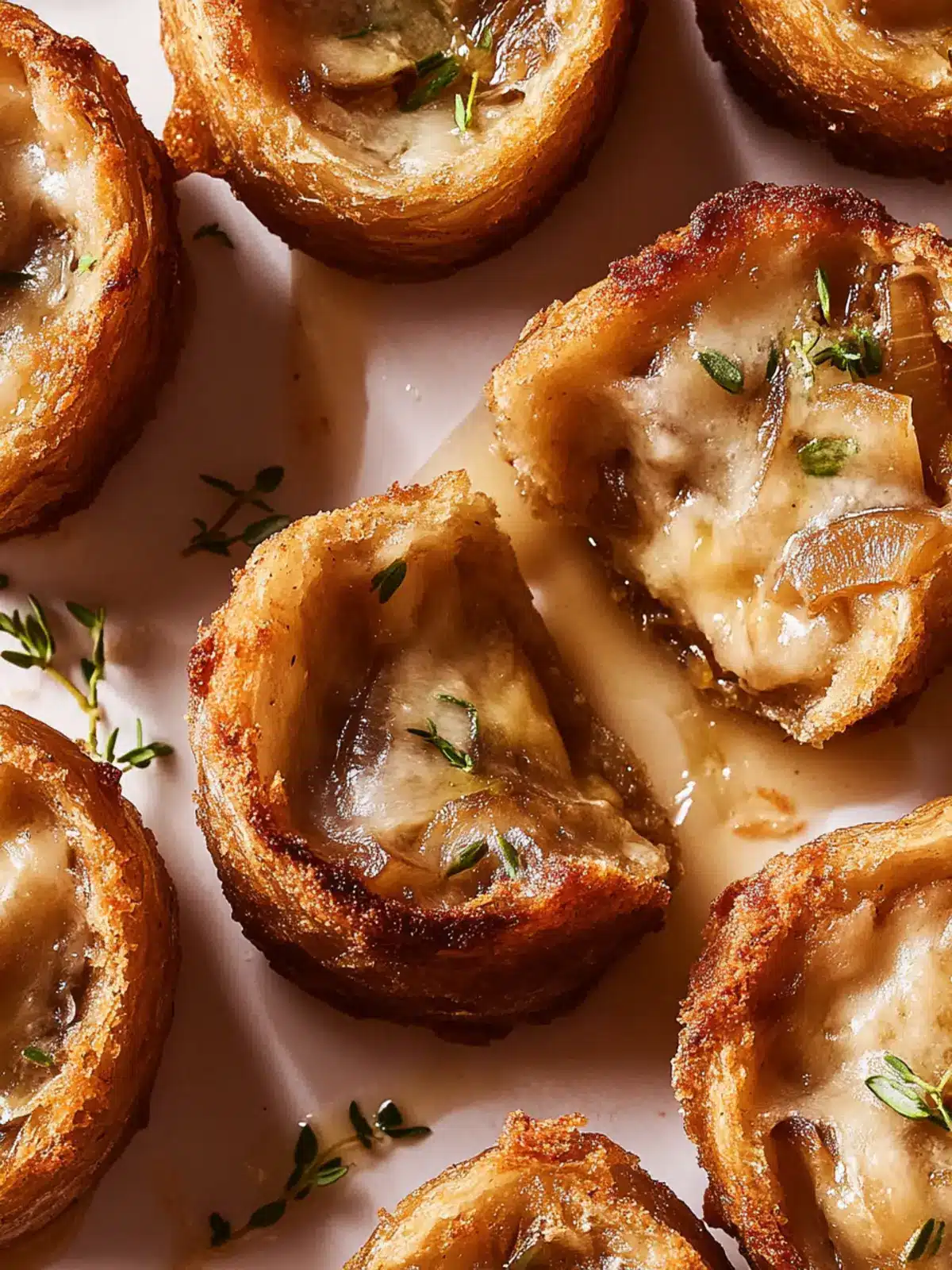 French Onion Soup Bites: Gourmet Appetizers Made Easy 5 French Onion Soup Bites