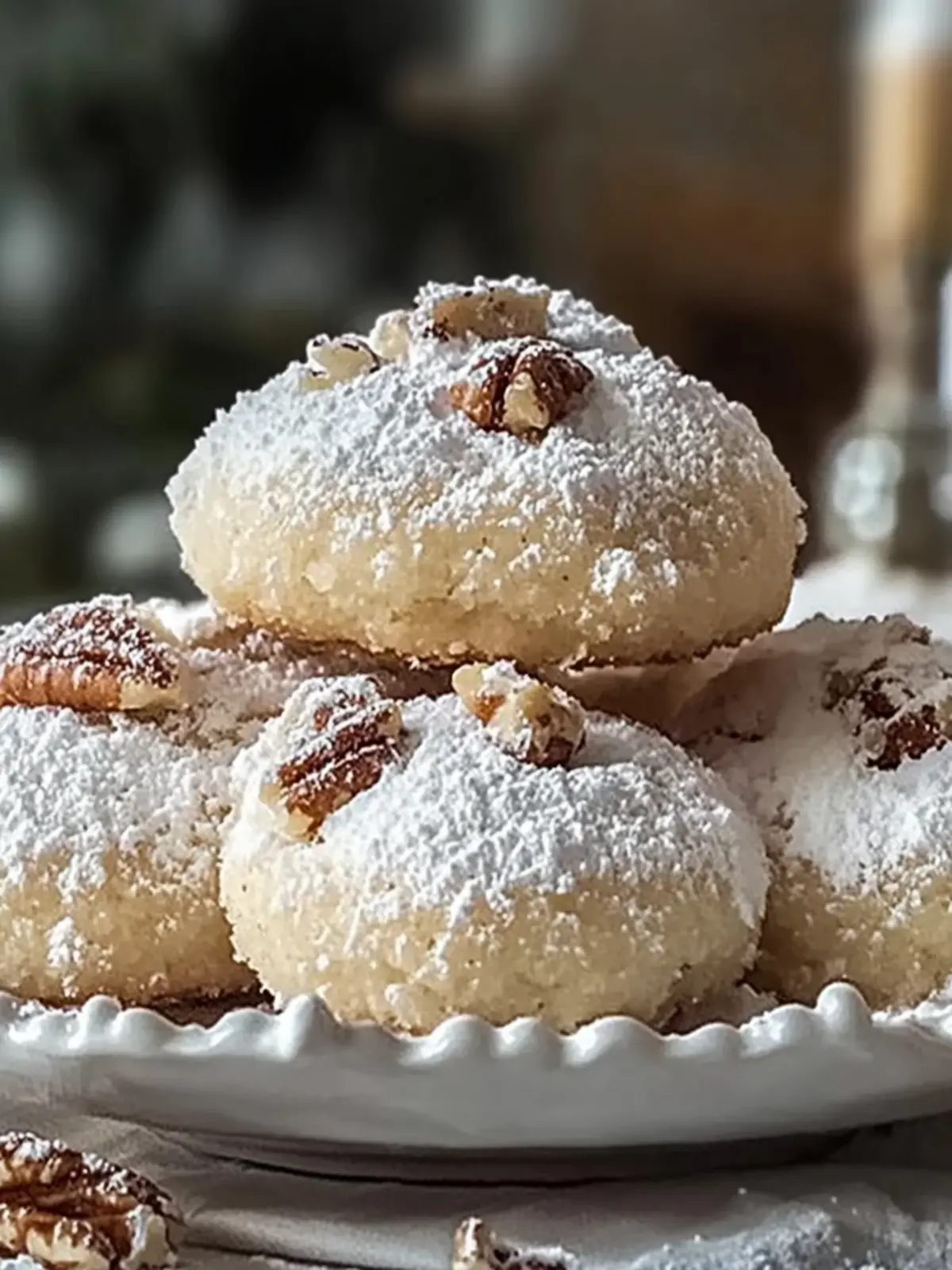 Buttery Pecan Snowball Cookies for a Cozy Holiday Treat 3 Buttery Pecan Snowball Cookies
