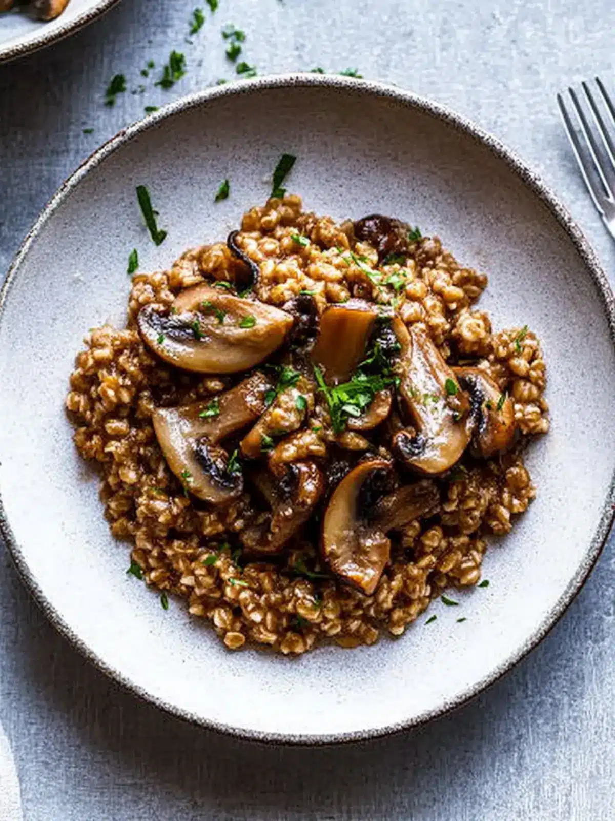 Savory Farro With Mushrooms: An Easy Comfort Dish 3 Farro With Mushrooms