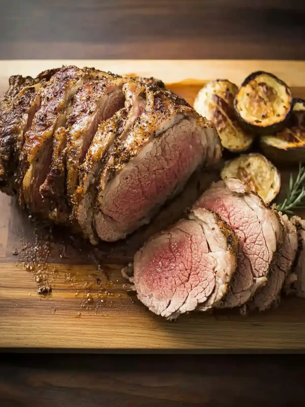 Savory Roast Leg of Lamb with Zesty Herb Marinade 2 Roast Leg of Lamb