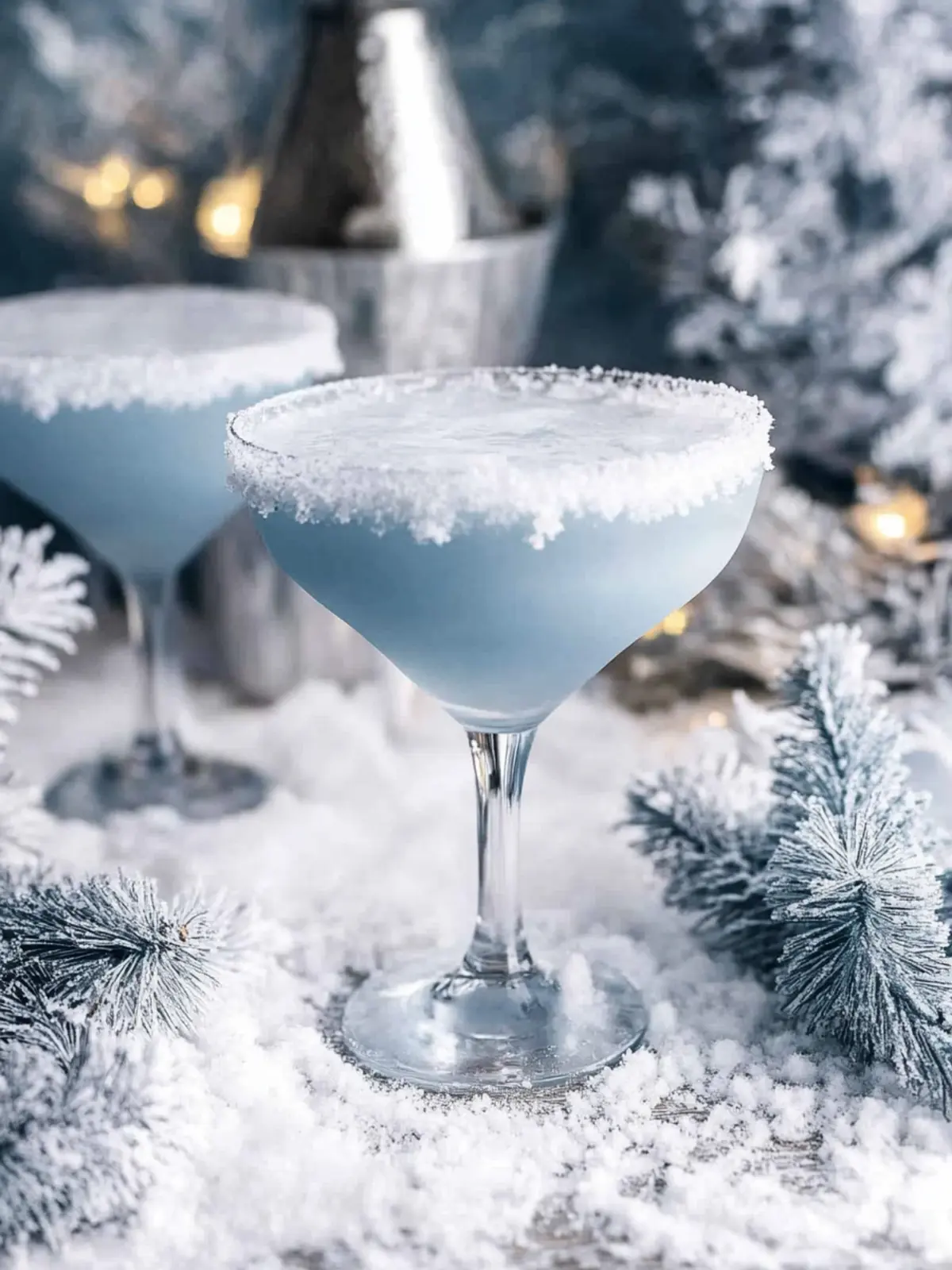 Chill Out with Jack Frost Cocktail using Empress Gin 2 Jack Frost Cocktail with Empress Gin