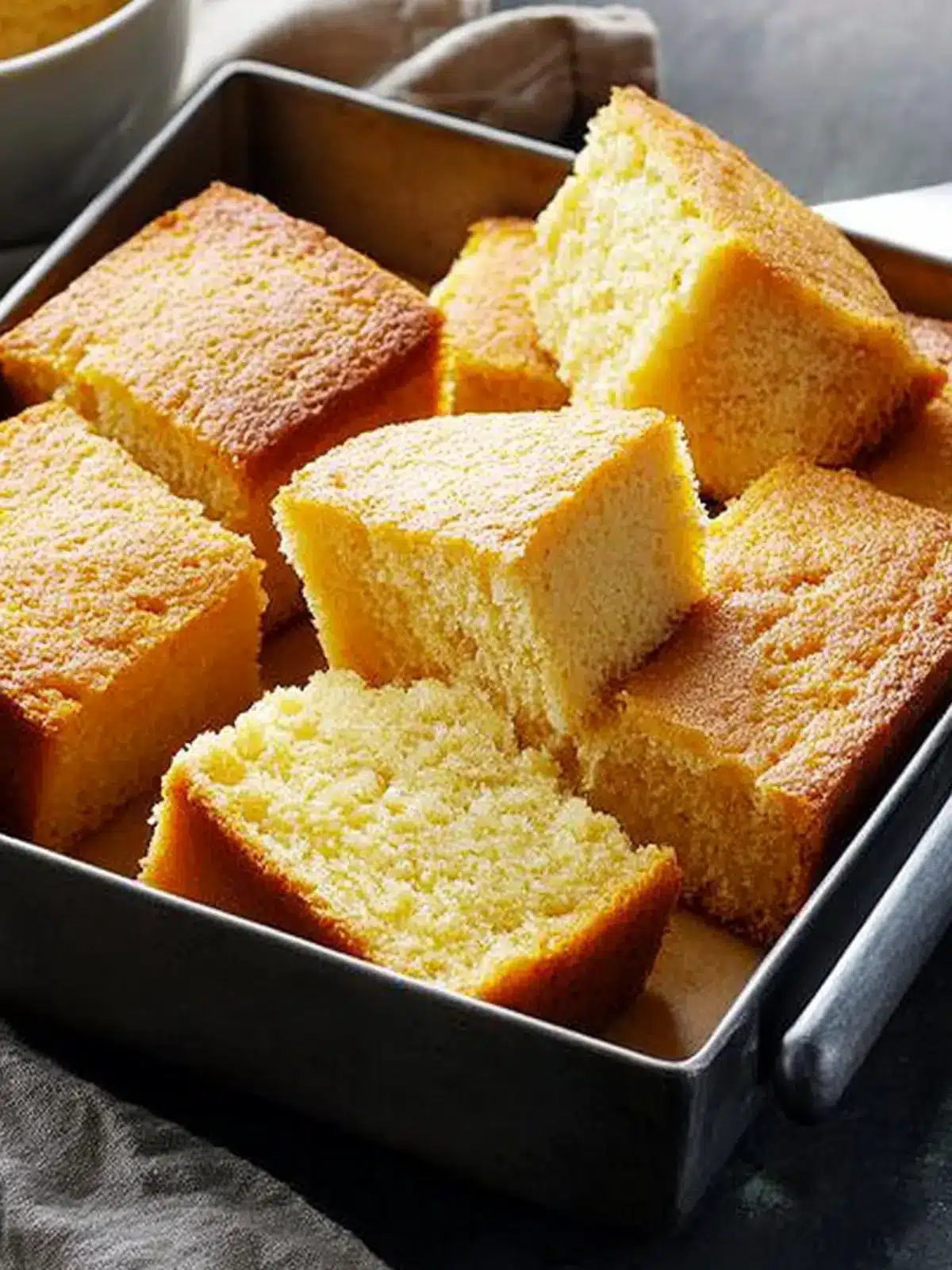 Buttery Cornbread Bliss: Your New Comfort Food Favorite 2 buttery cornbread