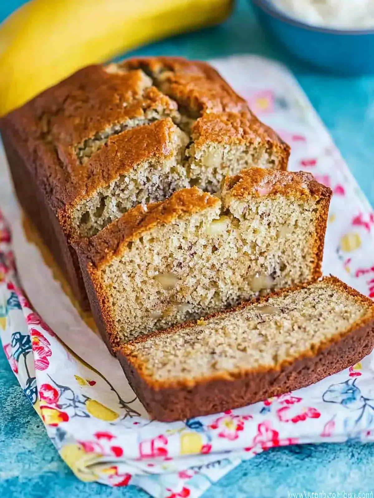 Moist Banana Bread With Sour Cream for Ultimate Comfort 3 Banana Bread With Sour Cream