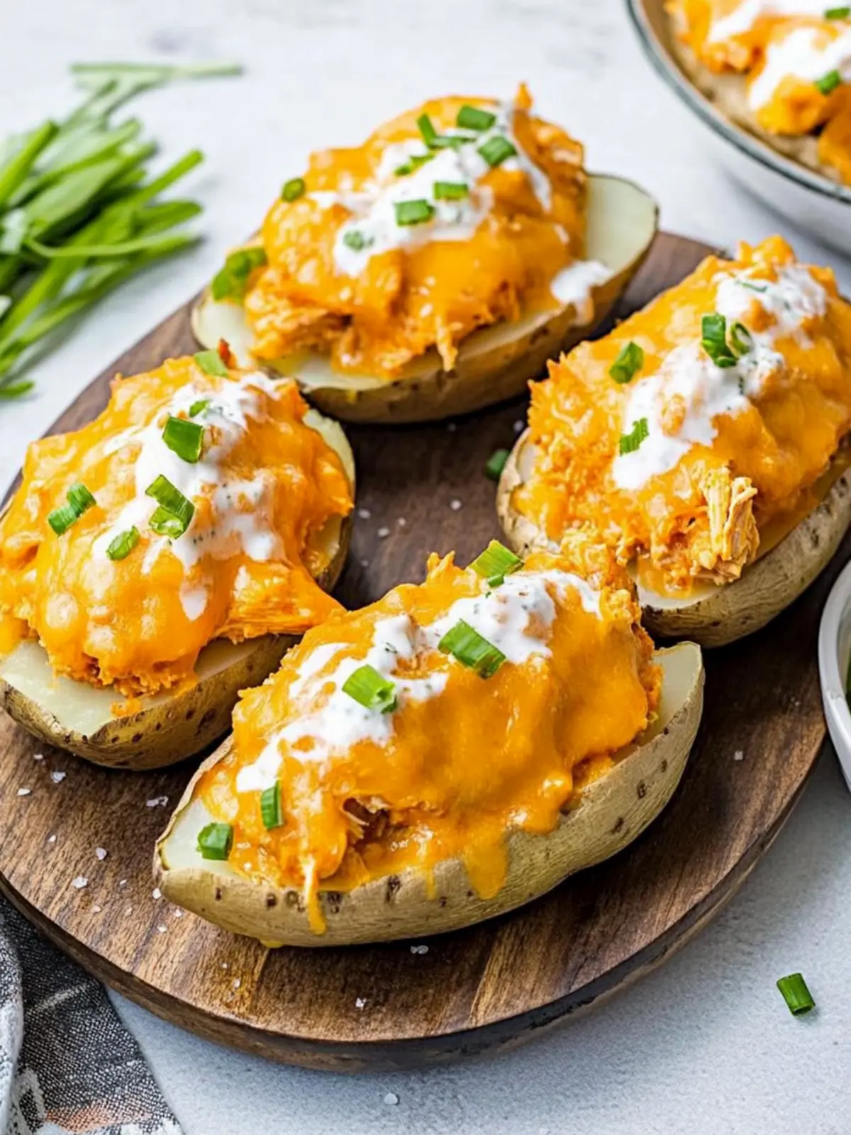 Buffalo Chicken Stuffed Potatoes for Flavor-Packed Comfort 2 Buffalo Chicken Stuffed Potatoes