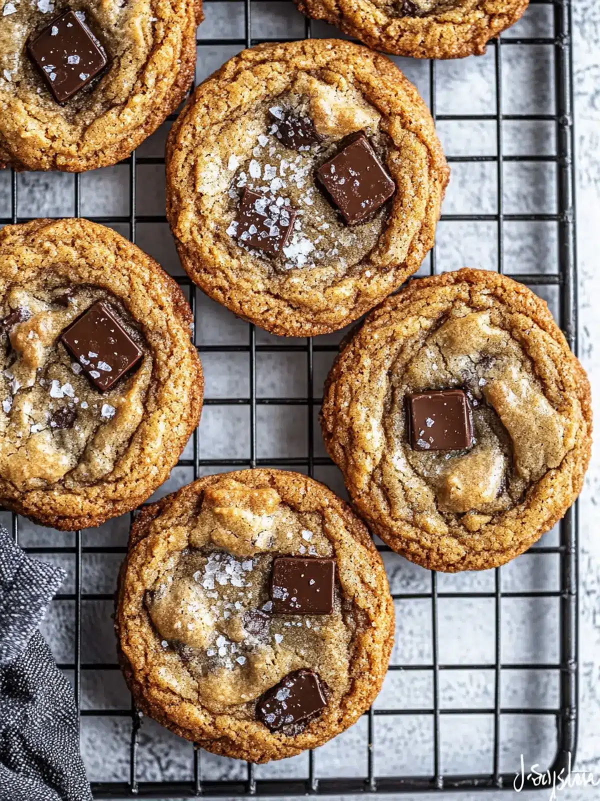 Brown Butter Sea Salt Chocolate Chip Cookies to Swoon Over 2 Brown Butter Sea Salt Chocolate Chip Cookies