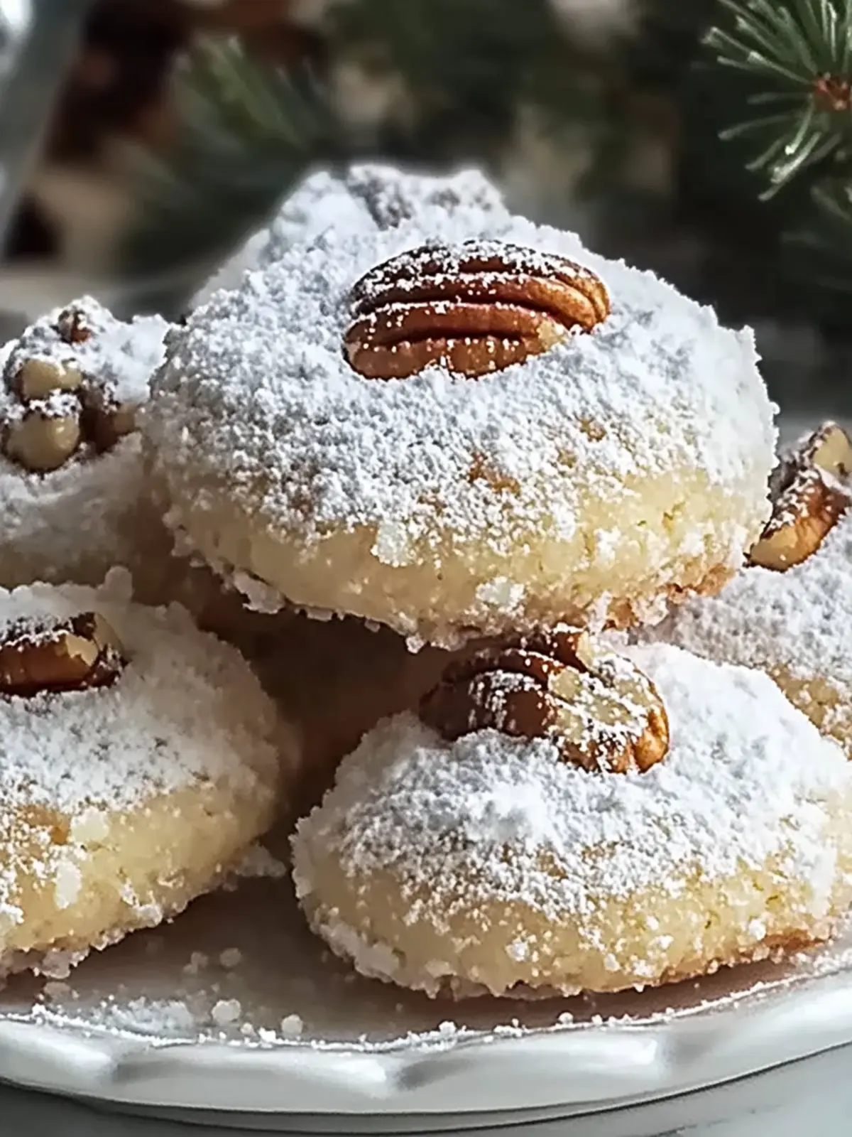 Buttery Pecan Snowball Cookies for a Cozy Holiday Treat 4 Buttery Pecan Snowball Cookies