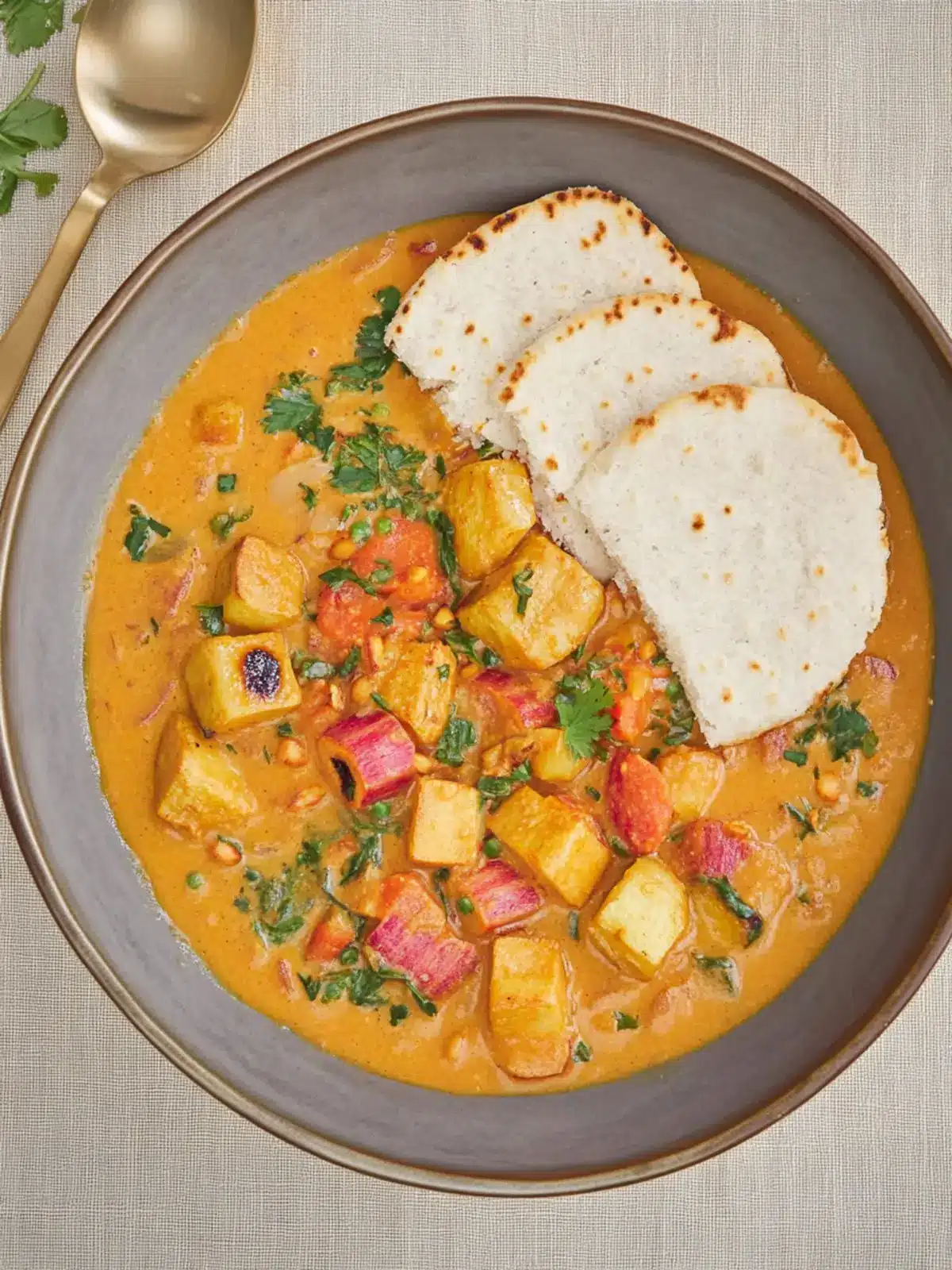 Savor Pan-Roasted Cassava with Ginger-Peanut Stew Delight 4 Pan-Roasted Cassava with Ginger-Peanut Stew