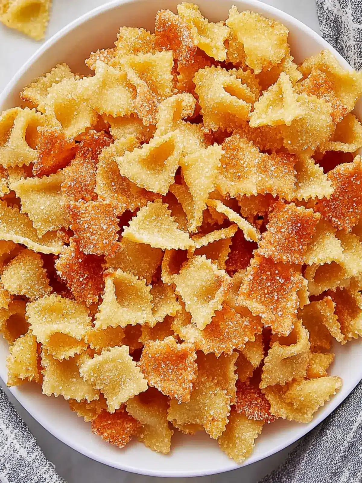 Savory Pasta Chips: The Perfect Snack for Dipping Delight 3 Pasta Chips