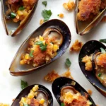 Delicious Cornbread-Stuffed Mussels for Flavorful Fun 6 Cornbread-Stuffed Mussels