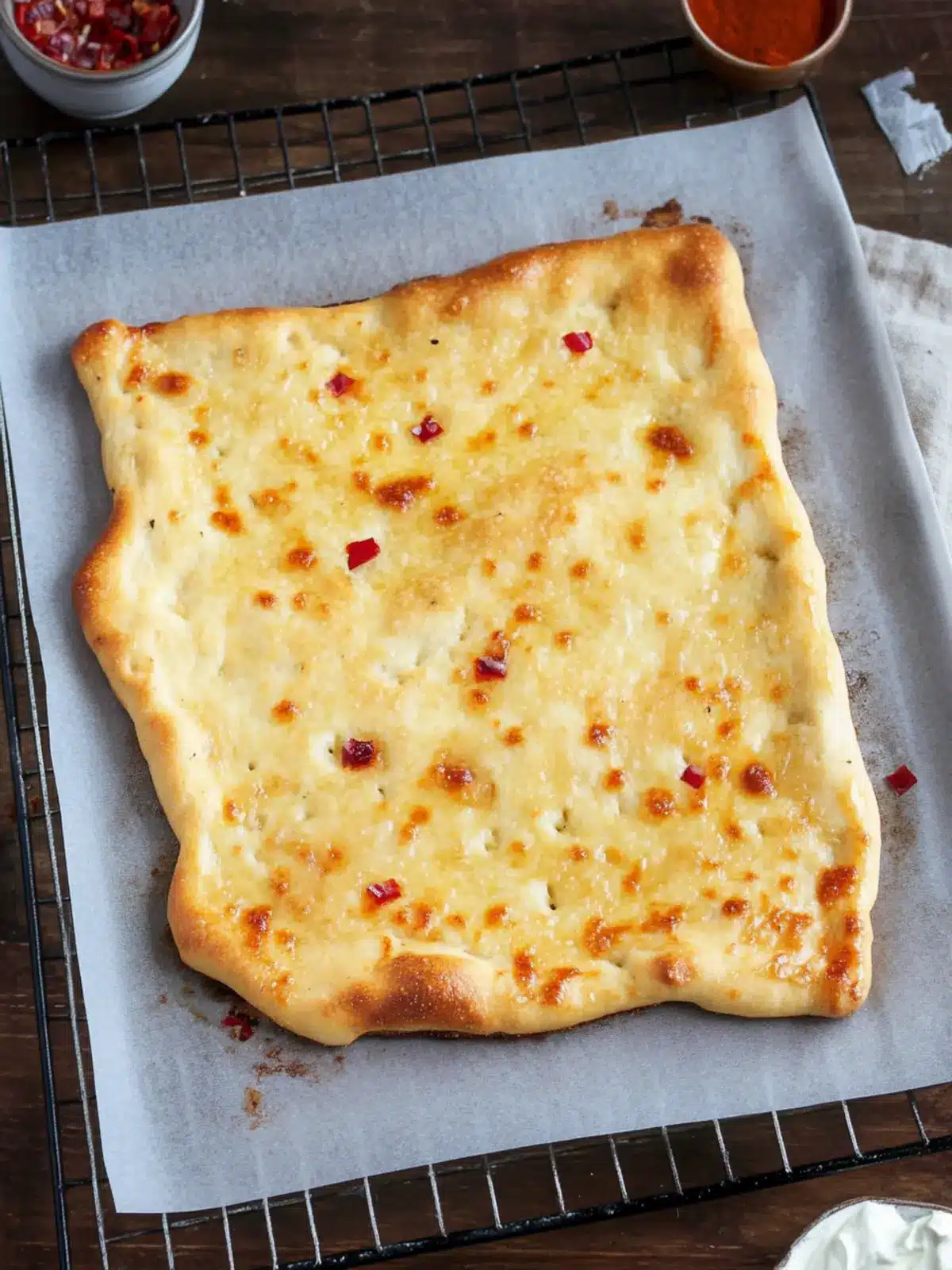 Cottage Cheese Flatbread Recipe - Easy, High-Protein Delight 2 Cottage Cheese Flatbread