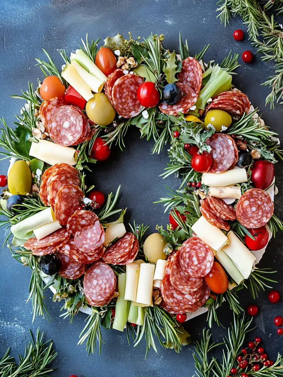 Create a Stunning Christmas Charcuterie Wreath for Your Festivities 5 Christmas Charcuterie Wreath