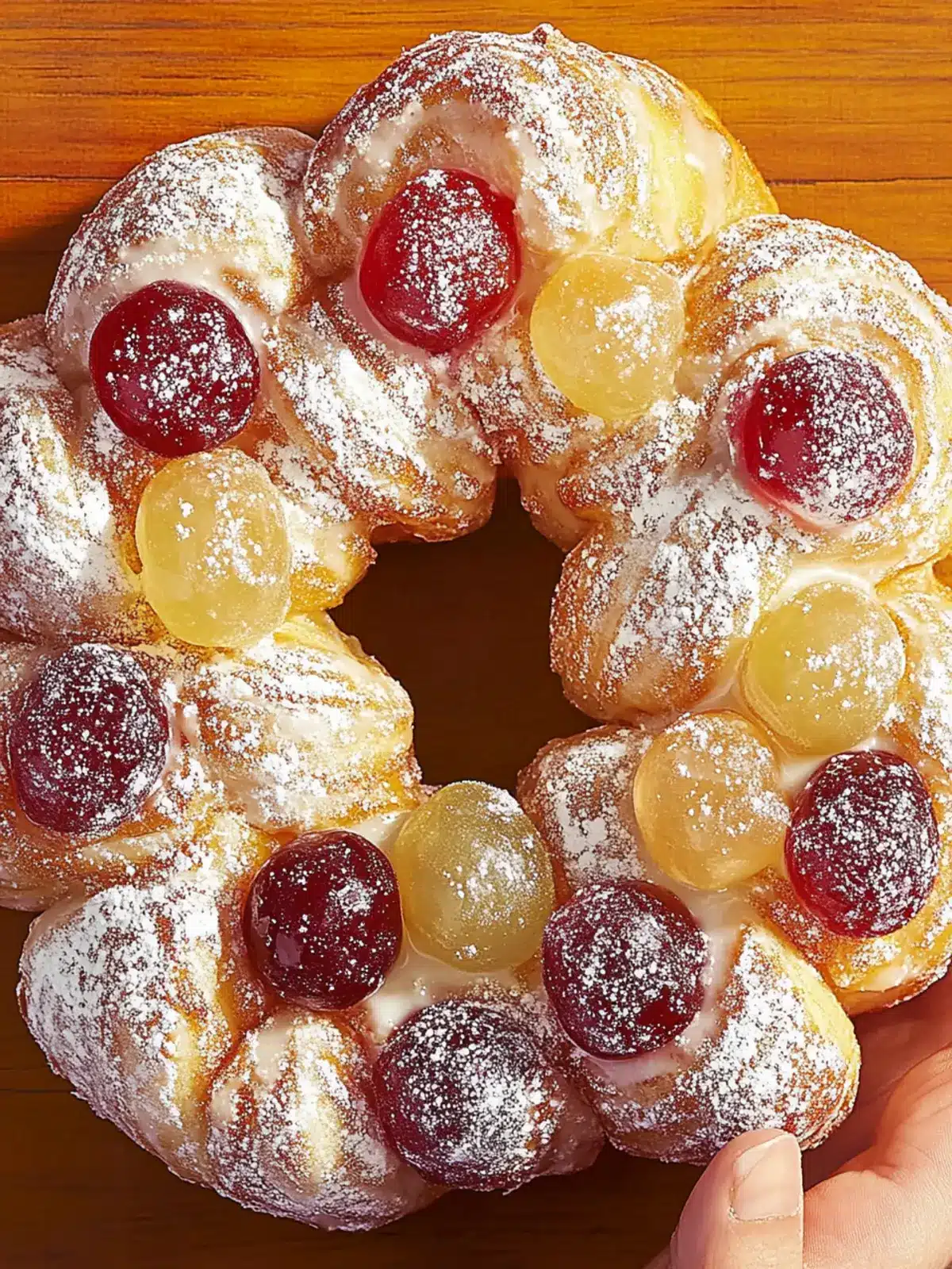 Pull-Apart Jelly Donut Bliss: Quick Holiday Treat Recipe 2 Pull-Apart Jelly Donut